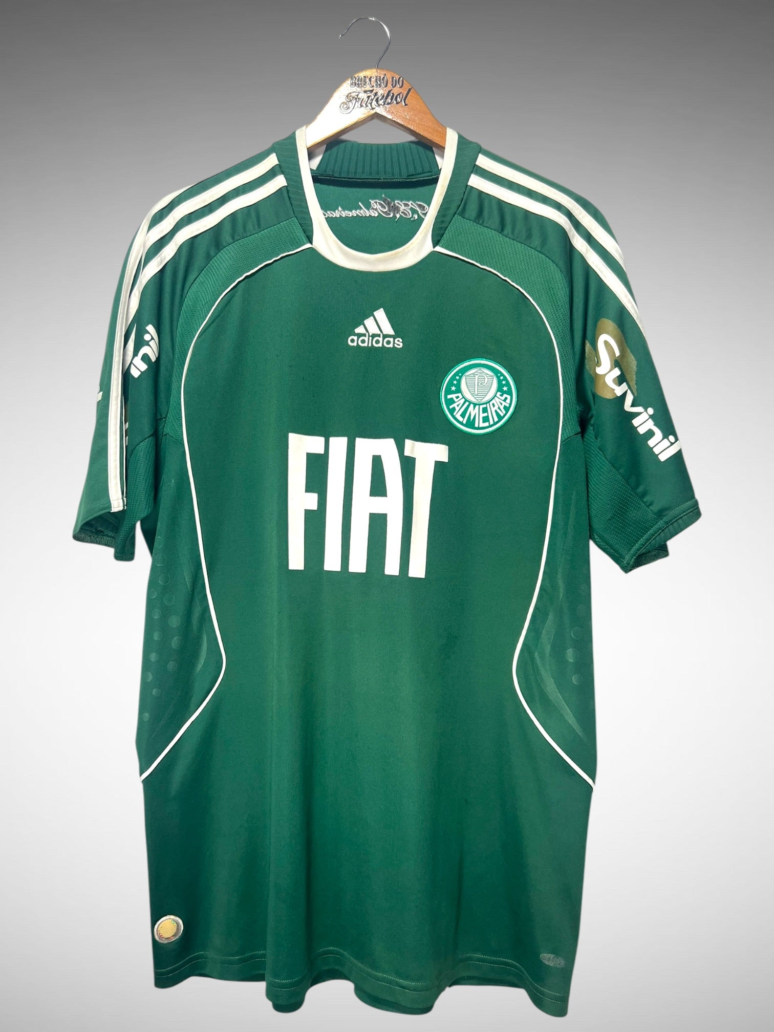 Palmeiras 2008 Primeira Camisa Tam G N 7.