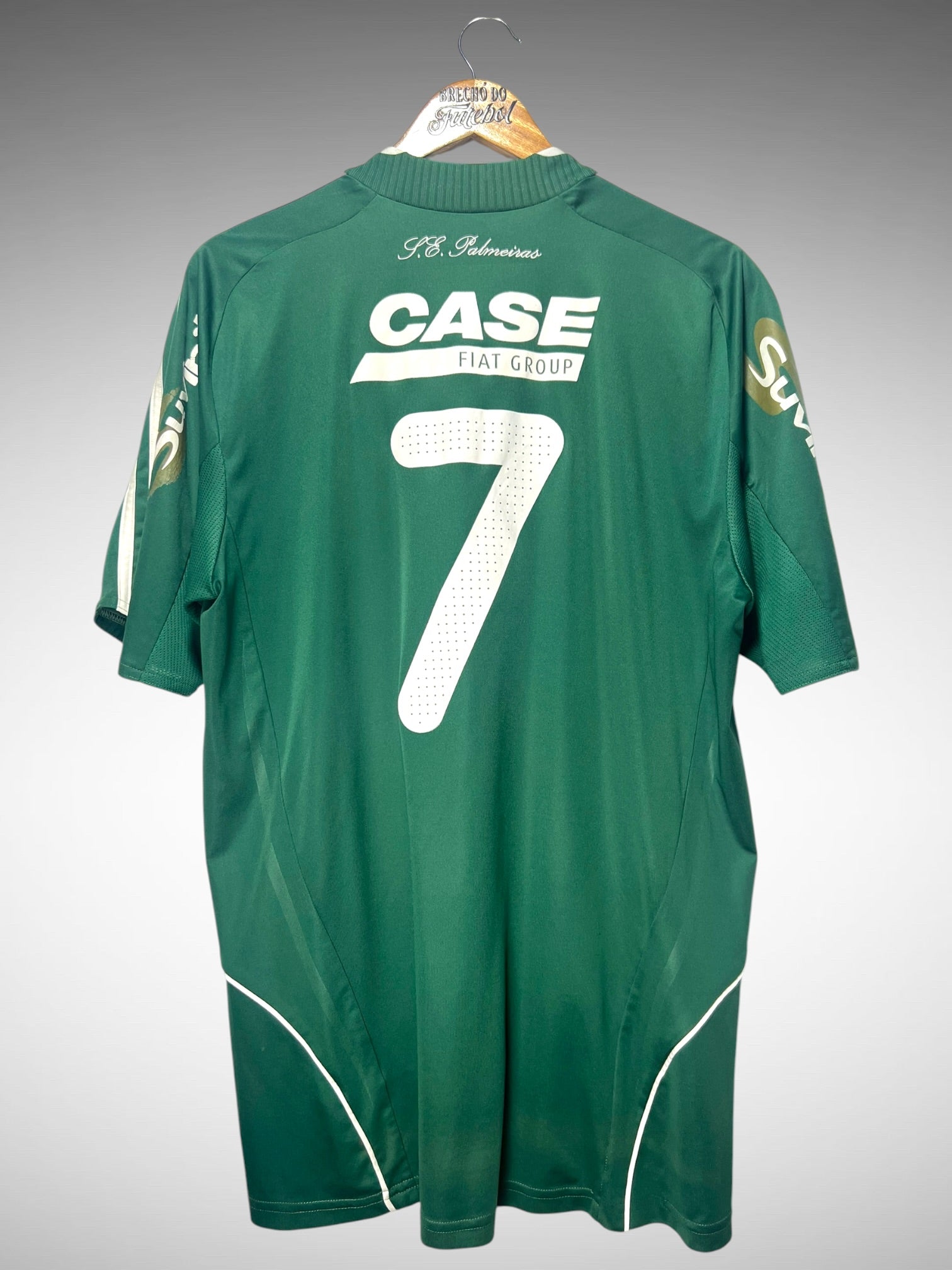 Palmeiras 2008 Primeira Camisa Tam G N 7.