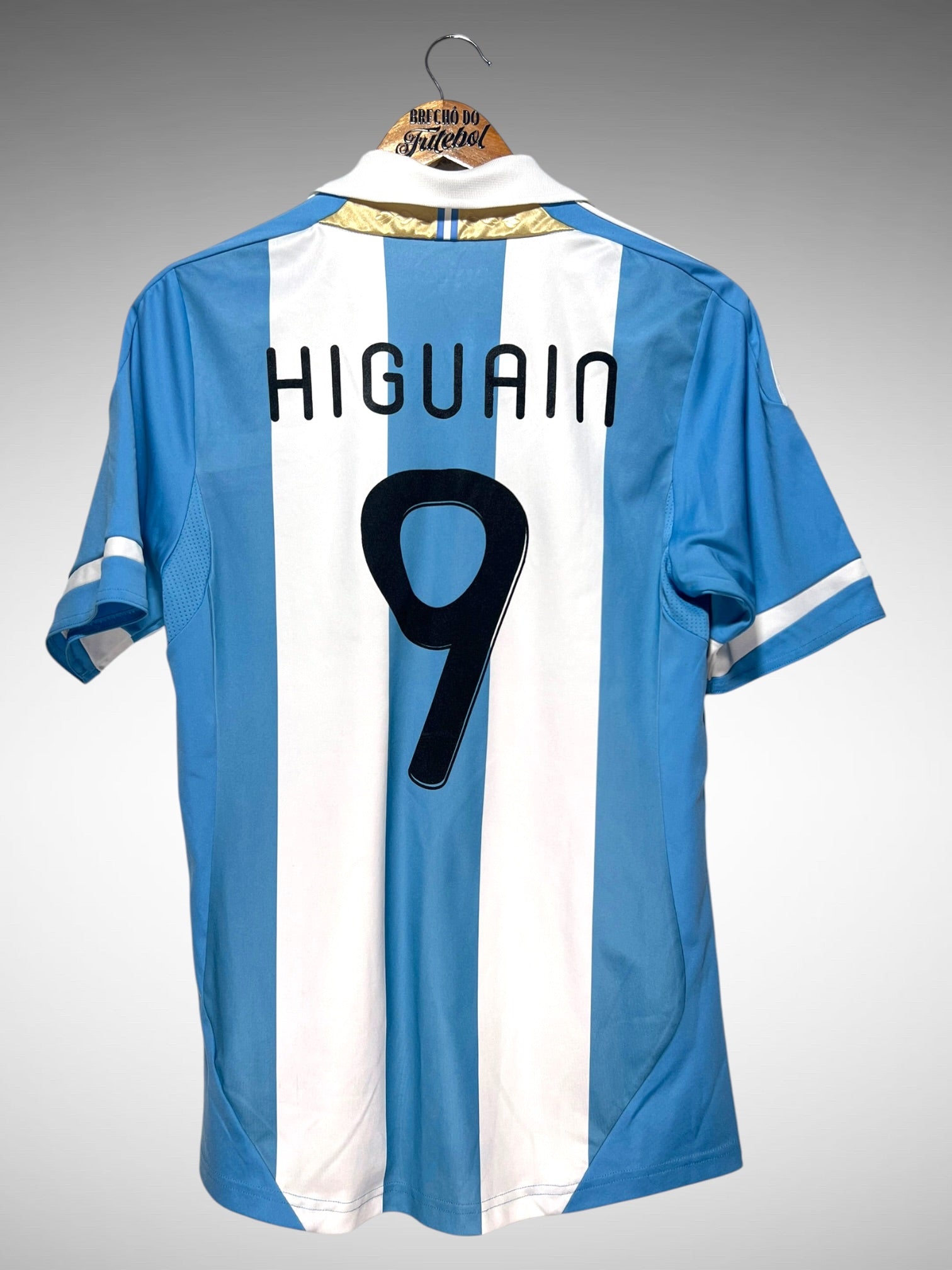 Argentina 2011 Primeira Camisa Tam P N 9 Higuain.