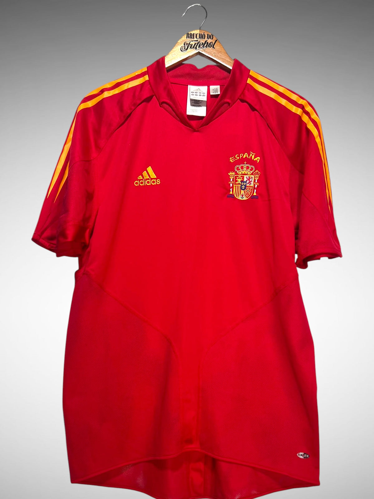Espanha 2004 Primeira Camisa Tam M N 7 Raúl.