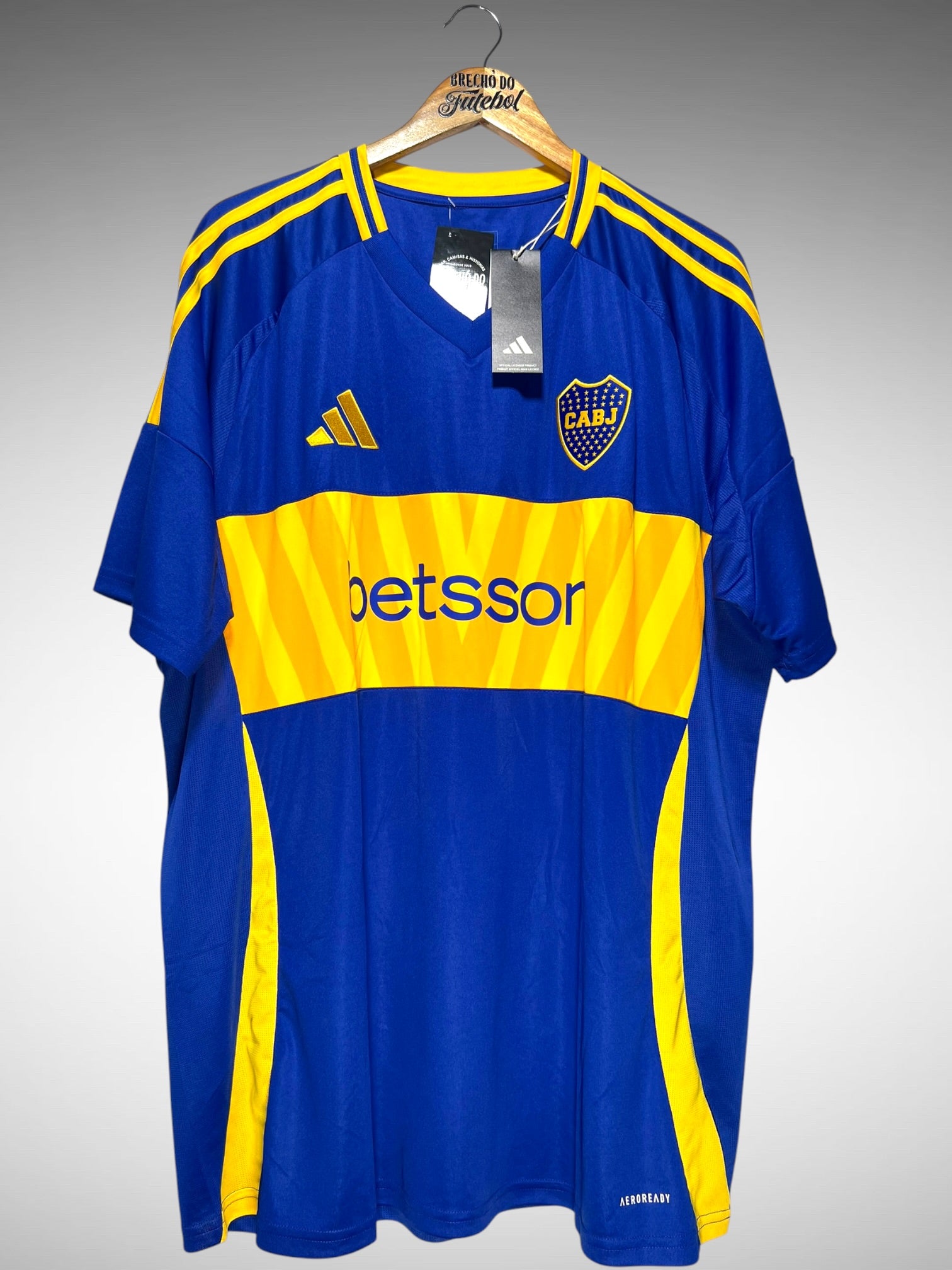 Boca Juniors 2025 Primeira Camisa Tam 3G.