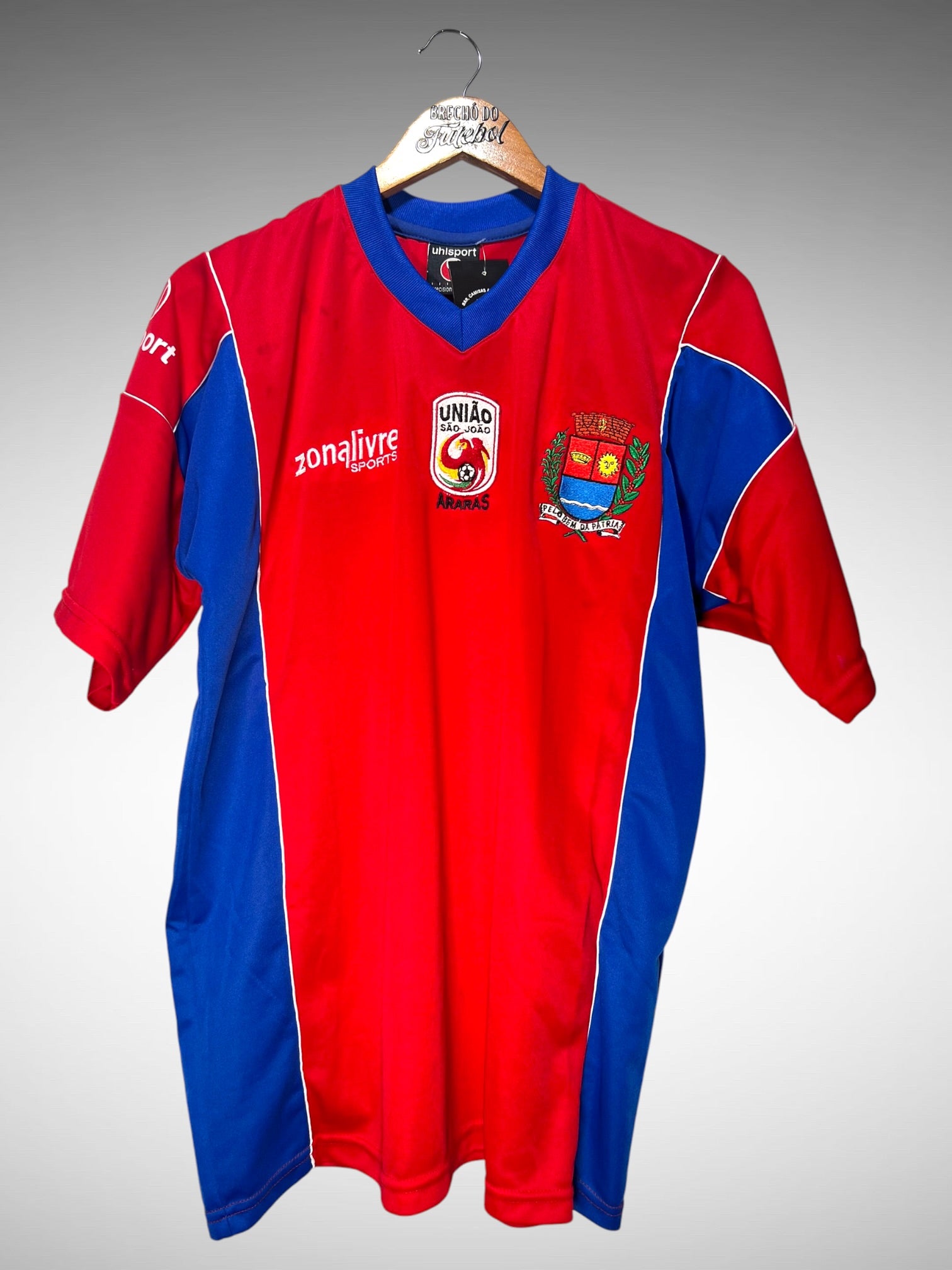 União São João 2003 Terceira Camisa Tam G N 10.
