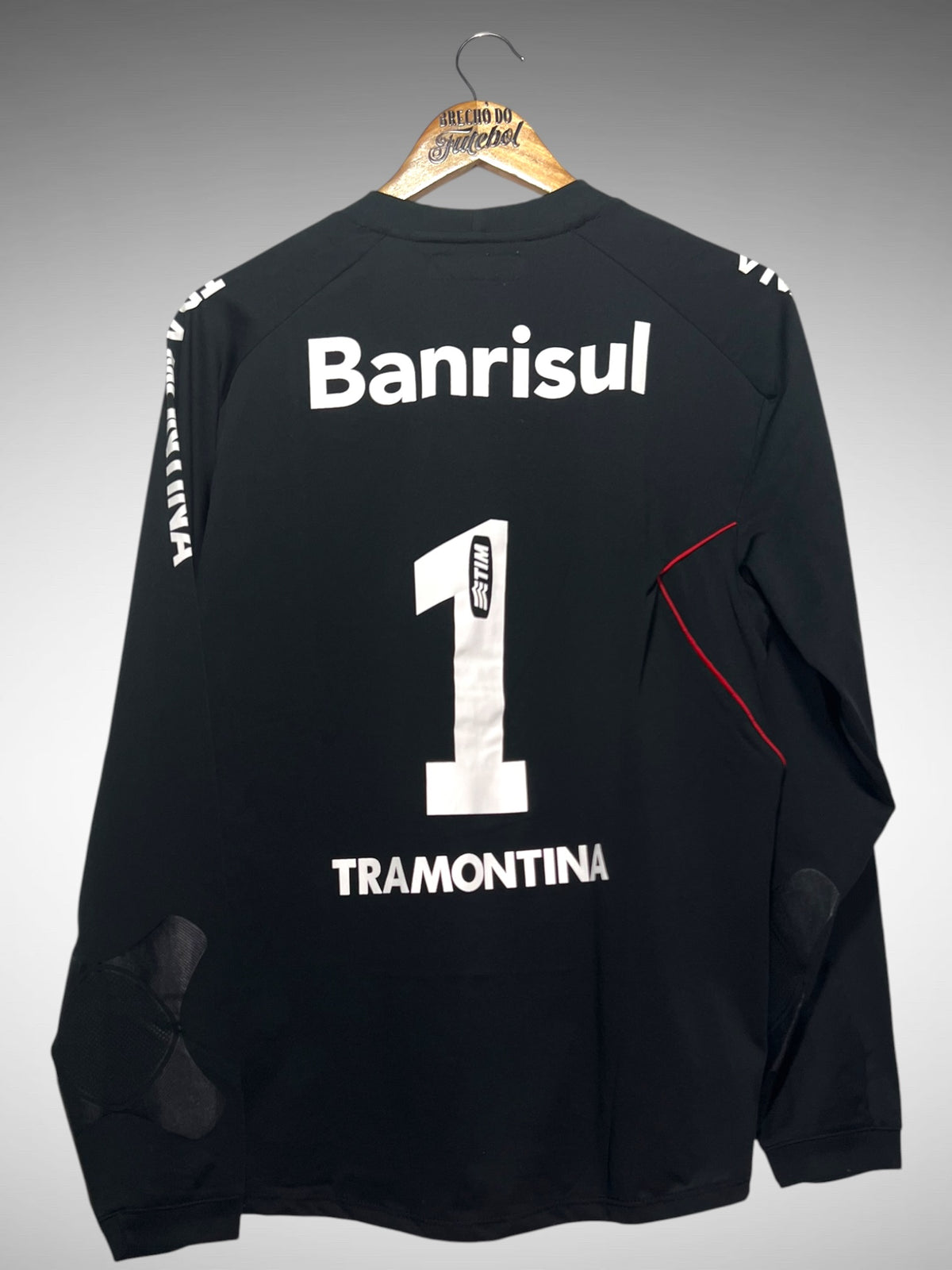 Internacional 2011 Camisa de Goleiro Tam M N 1 Mangas Longas.