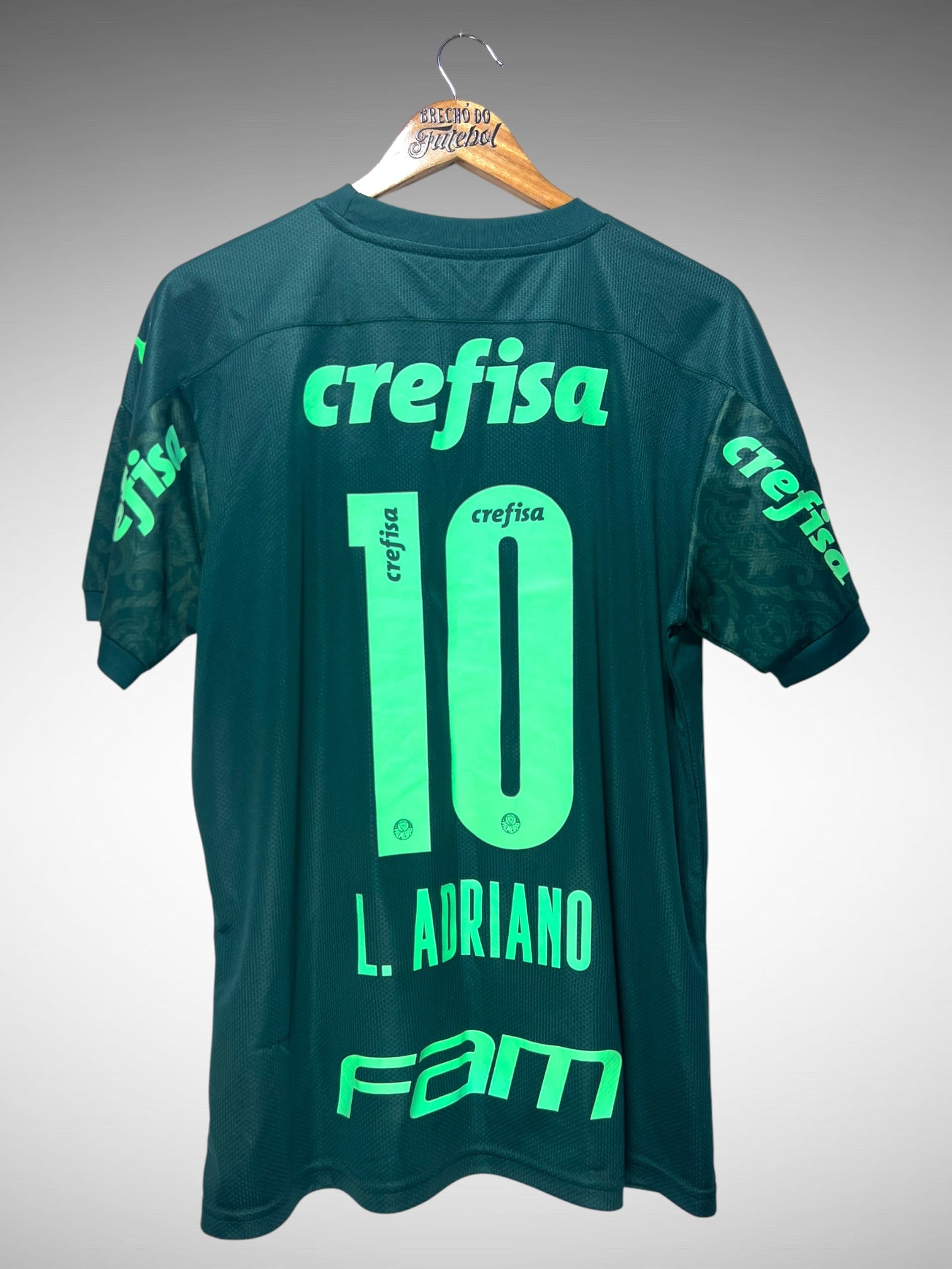 Palmeiras 2020 Terceira Camisa Tam G N 10 L. Adriano.