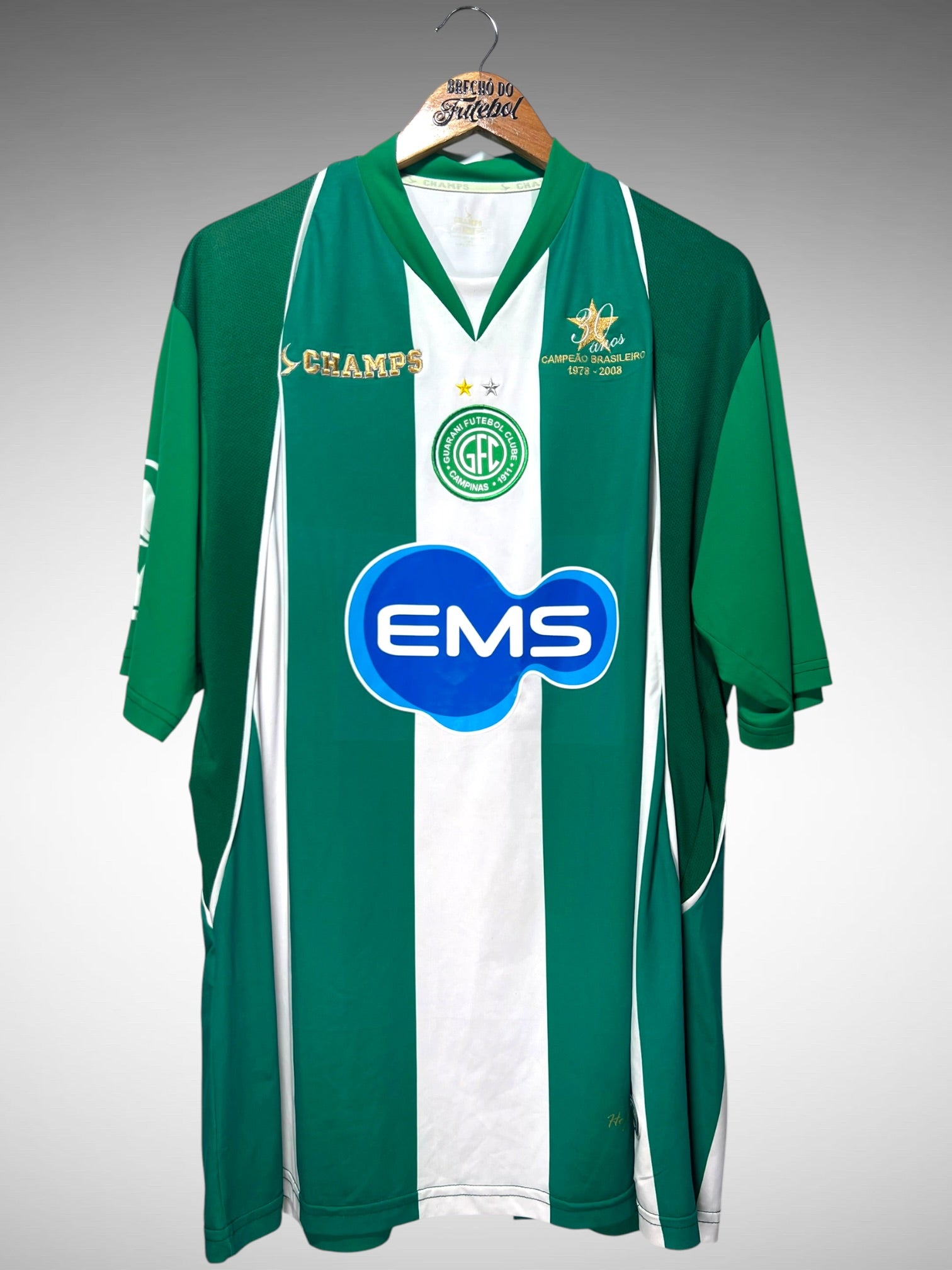 Guarani 2008 Terceira Camisa Tam 3G N 10.