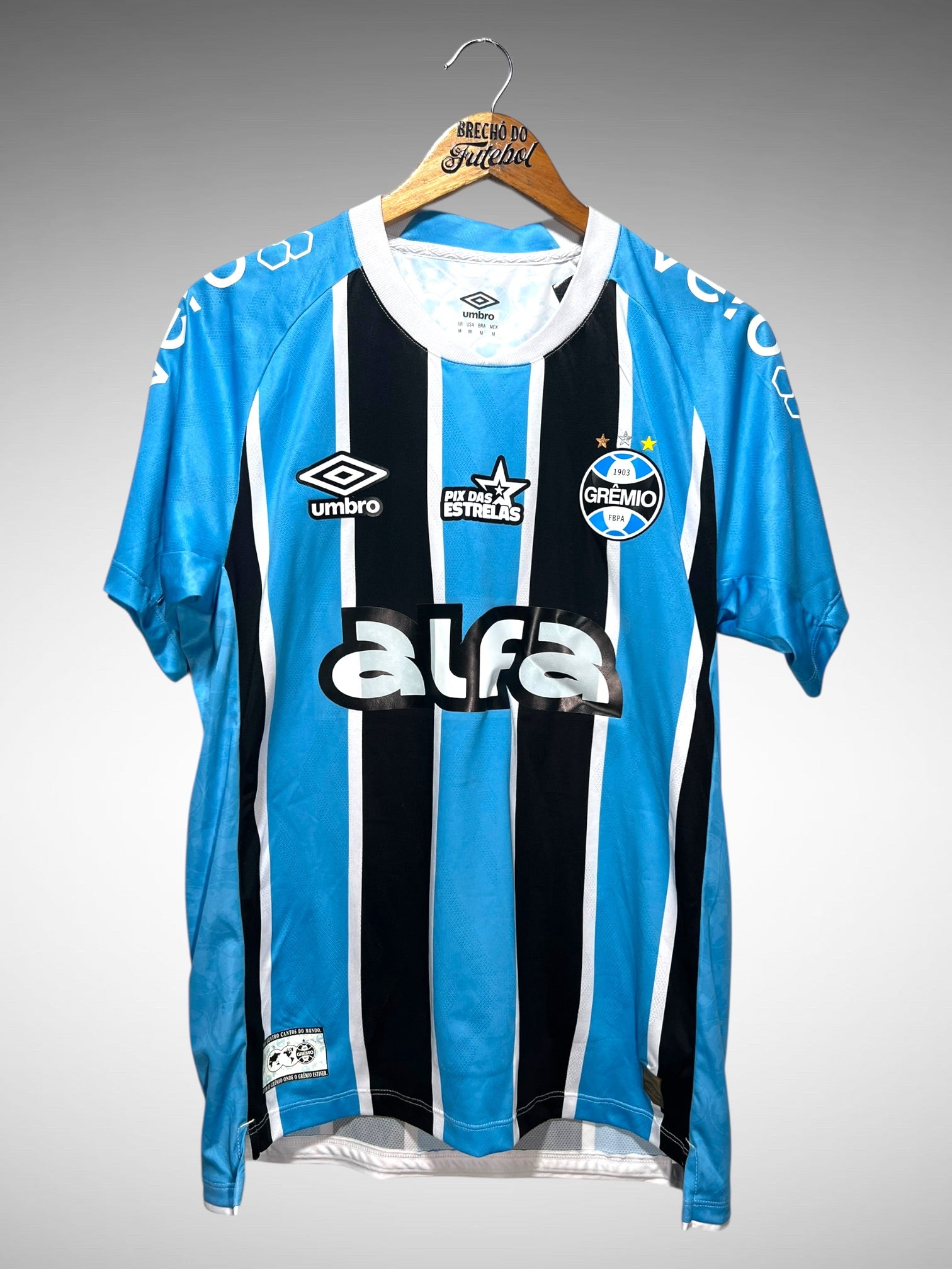 Grêmio 2025 Primeira Camisa Tam M N 88 Willian.