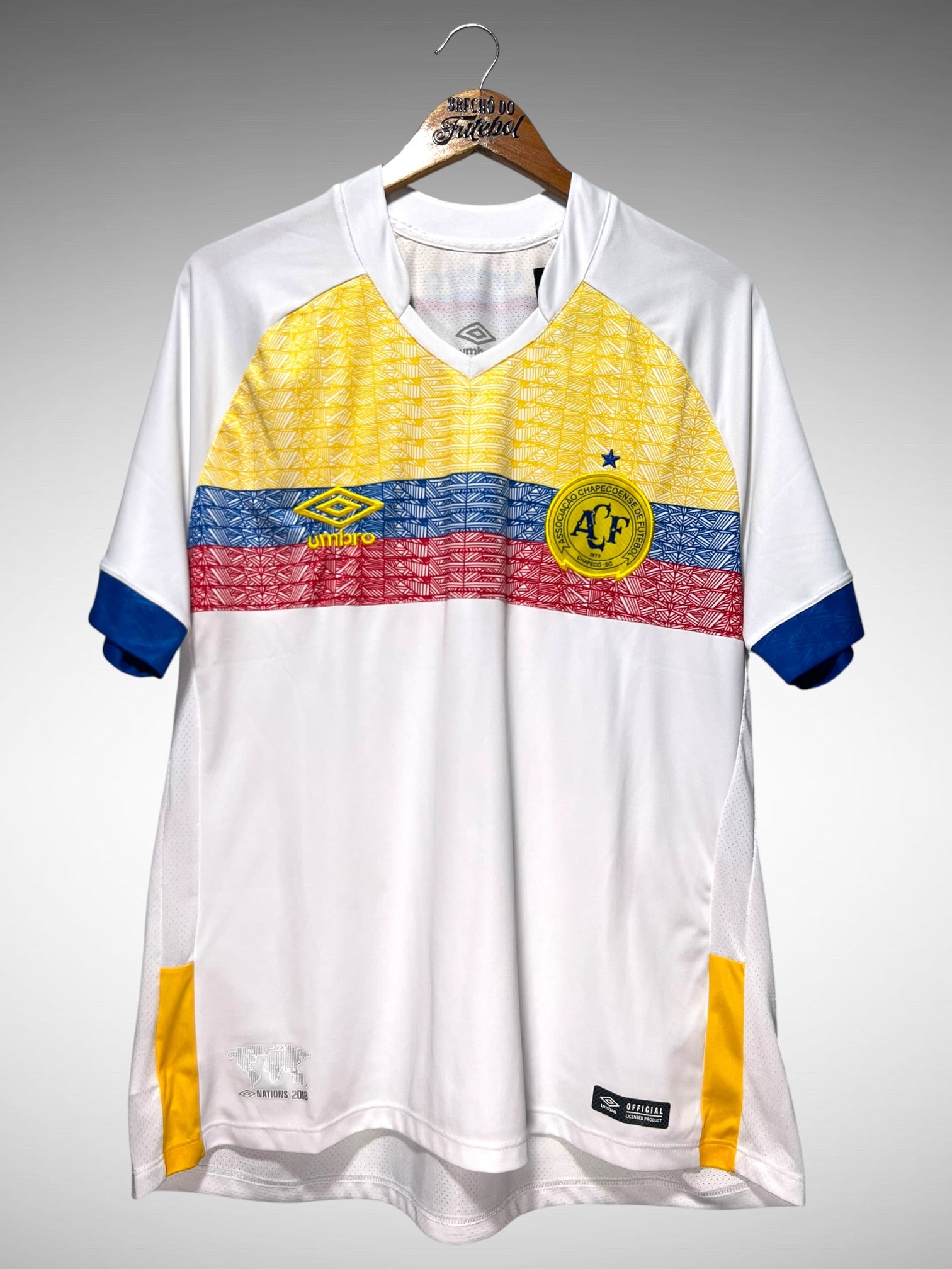 Chapecoense 2018 Segunda Camisa Tam GG.