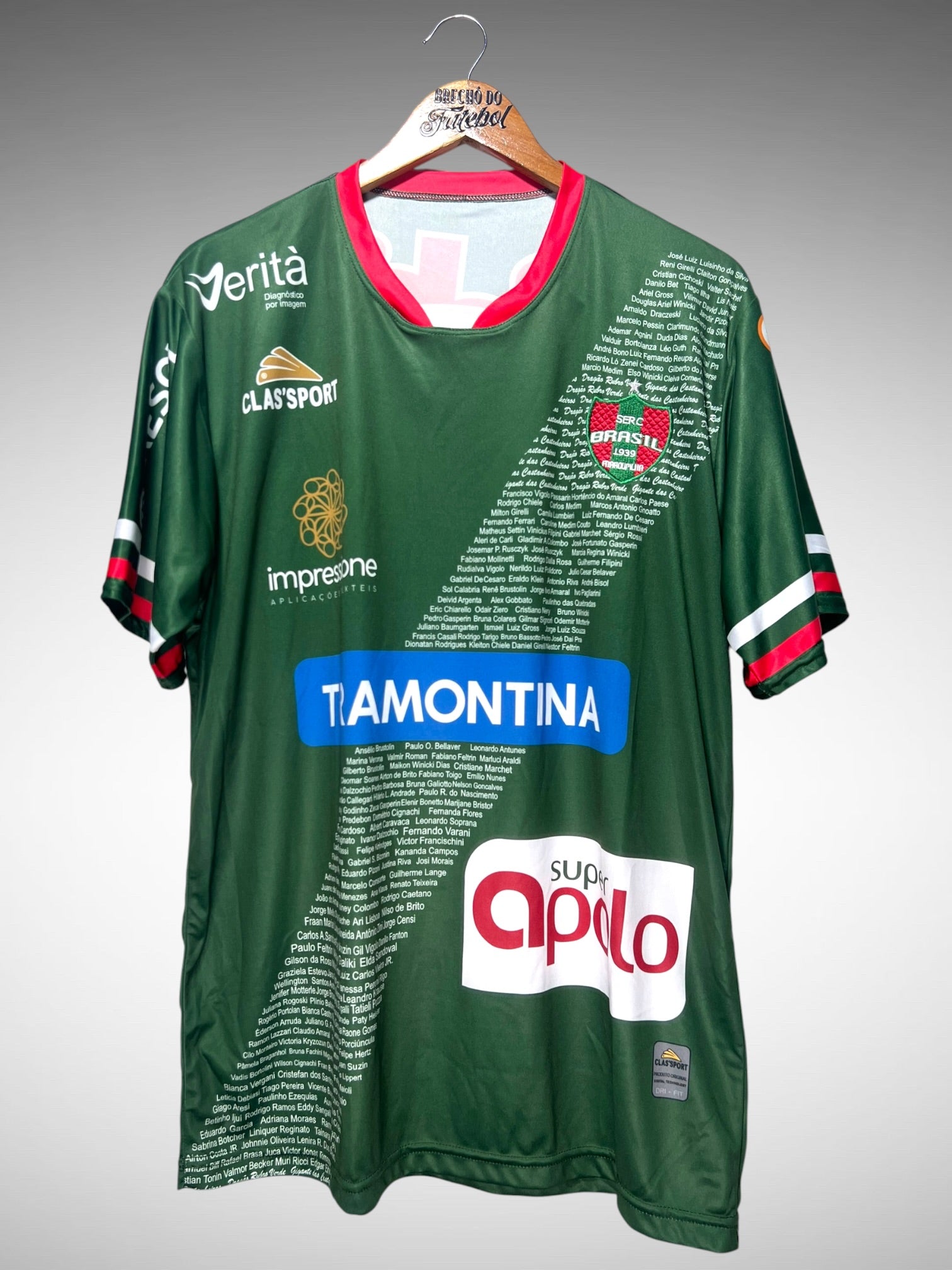 Brasil de Farroupilha 2020 Primeira Camisa Tam G N 10.