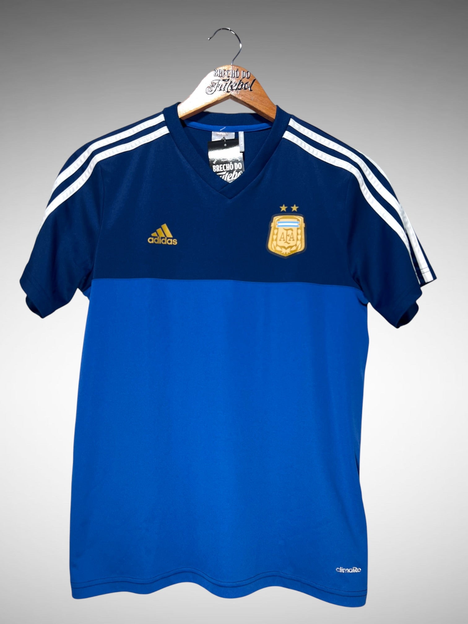 Argentina 2014 Camisa de Passeio Tam 14 anos Infantil.