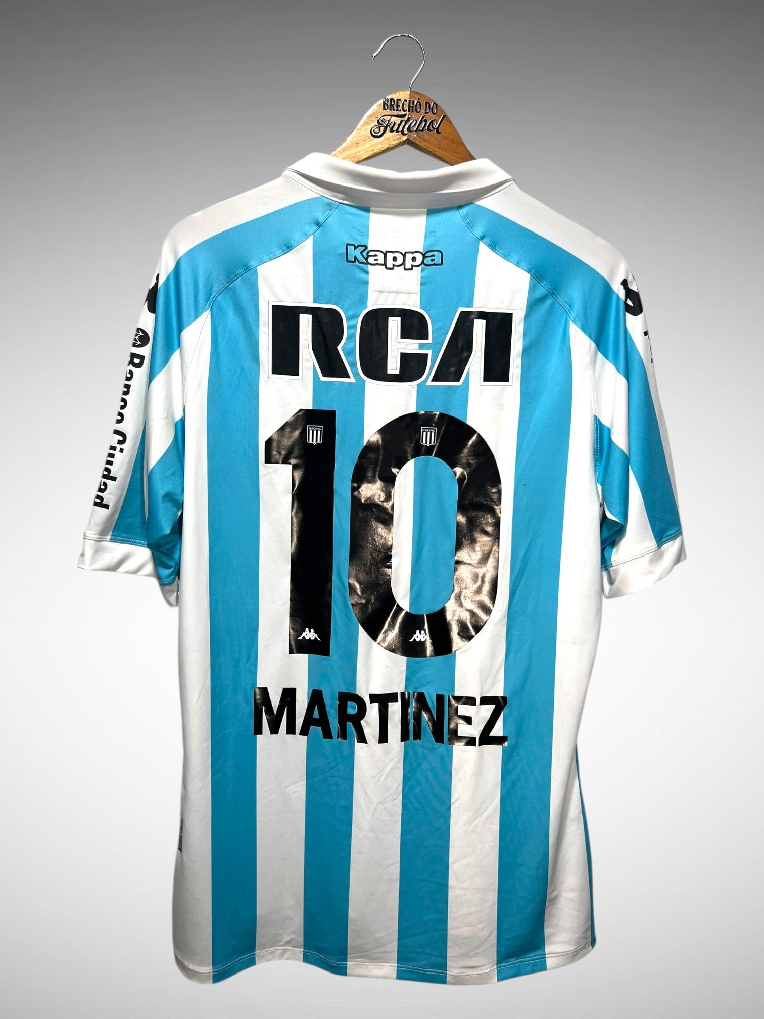 Racing 2018 Primeira Camisa Tam G N 10 Martinez.