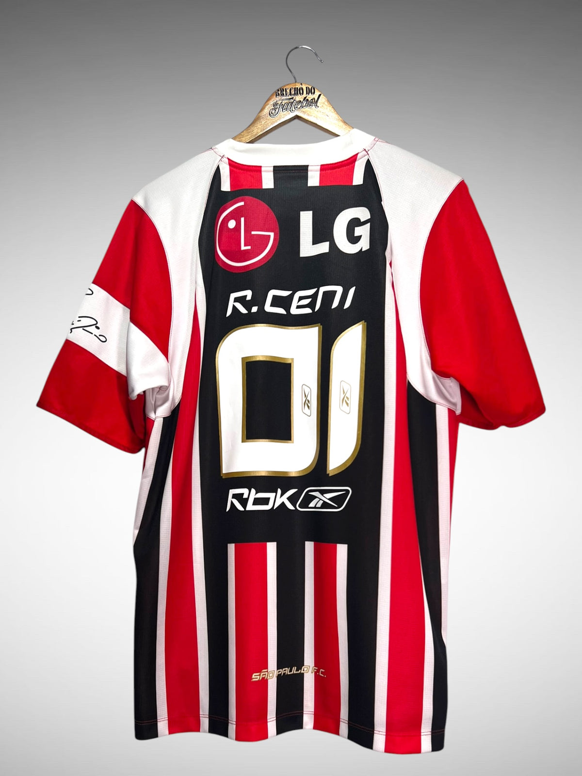 São Paulo 2007 Camisa de Goleiro Tam G N 01 R. Ceni.