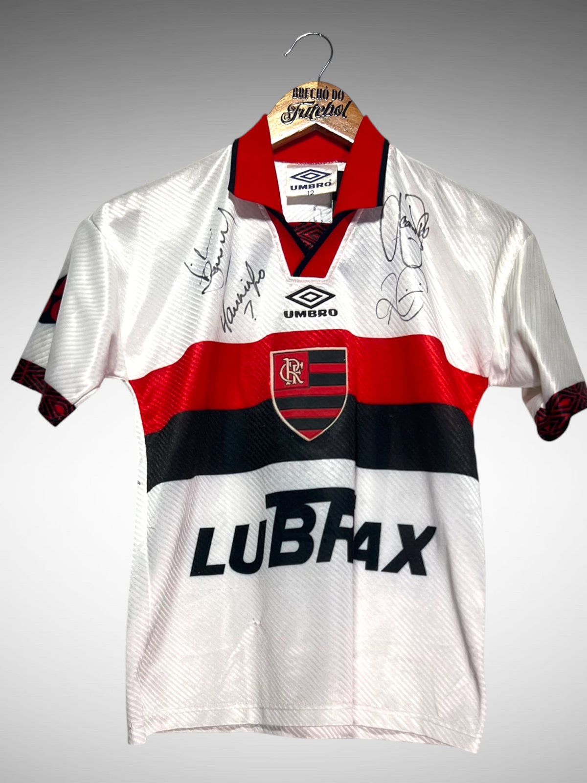 Flamengo 1995 Segunda Camisa Tam 12 anos Infantil N 7.
