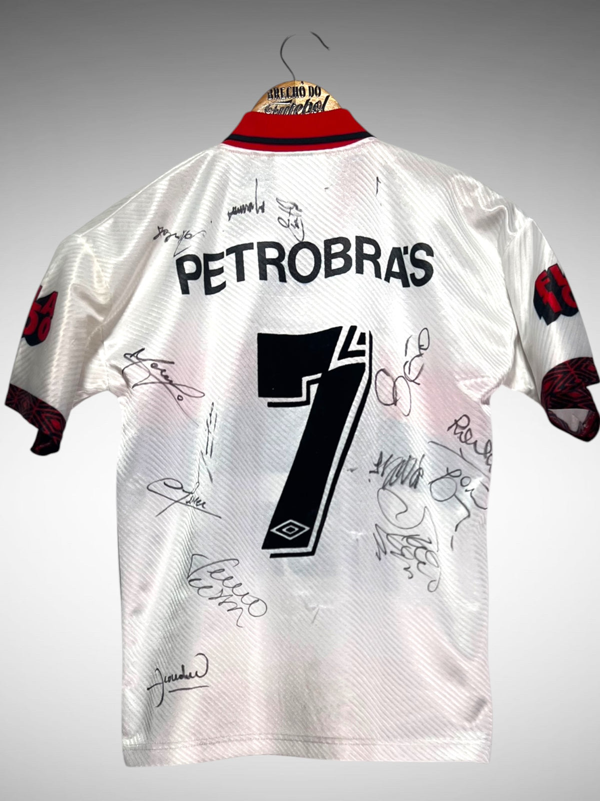 Flamengo 1995 Segunda Camisa Tam 12 anos Infantil N 7.