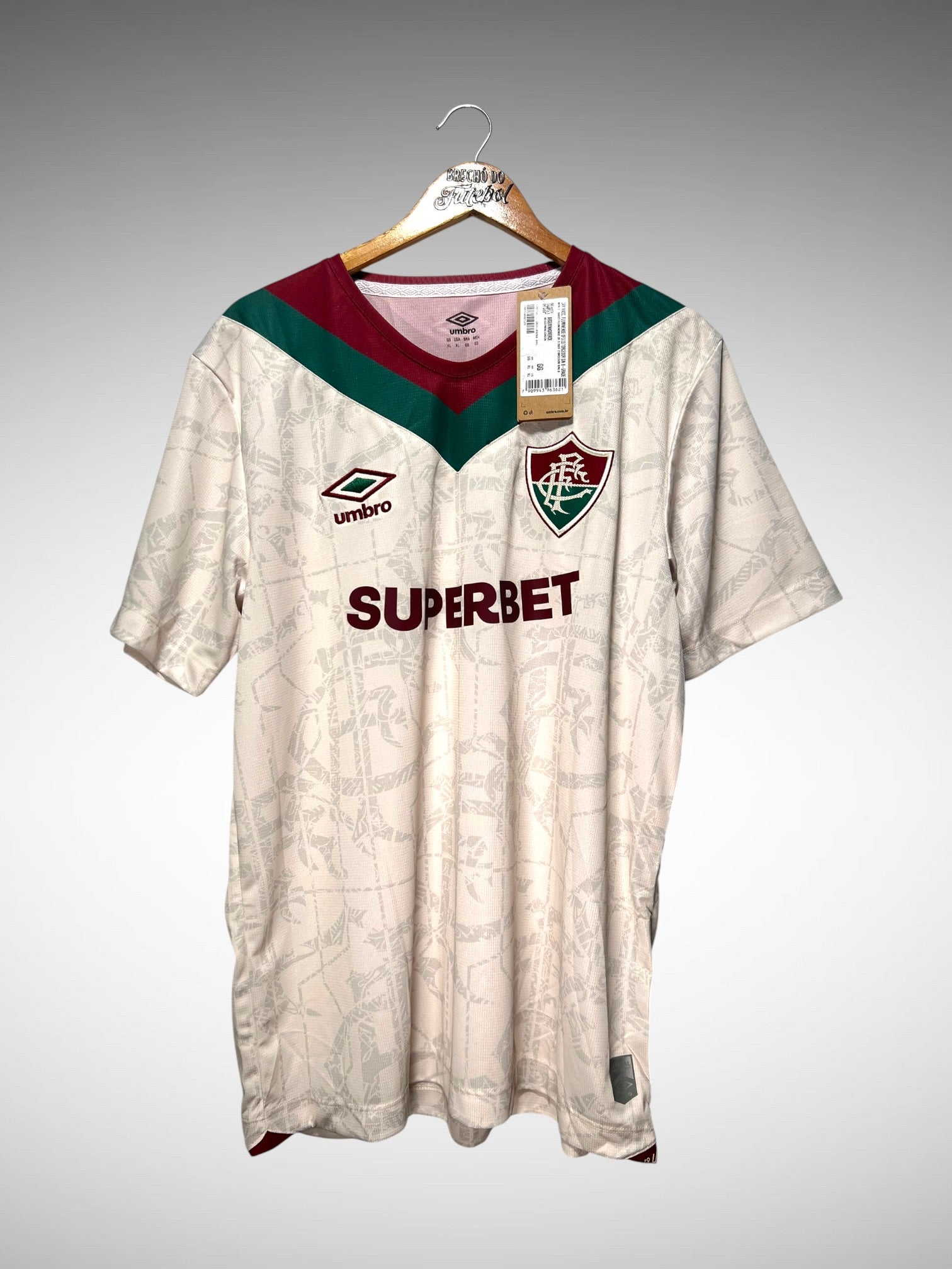 Fluminense 2023 Terceira Camisa Tam GG.