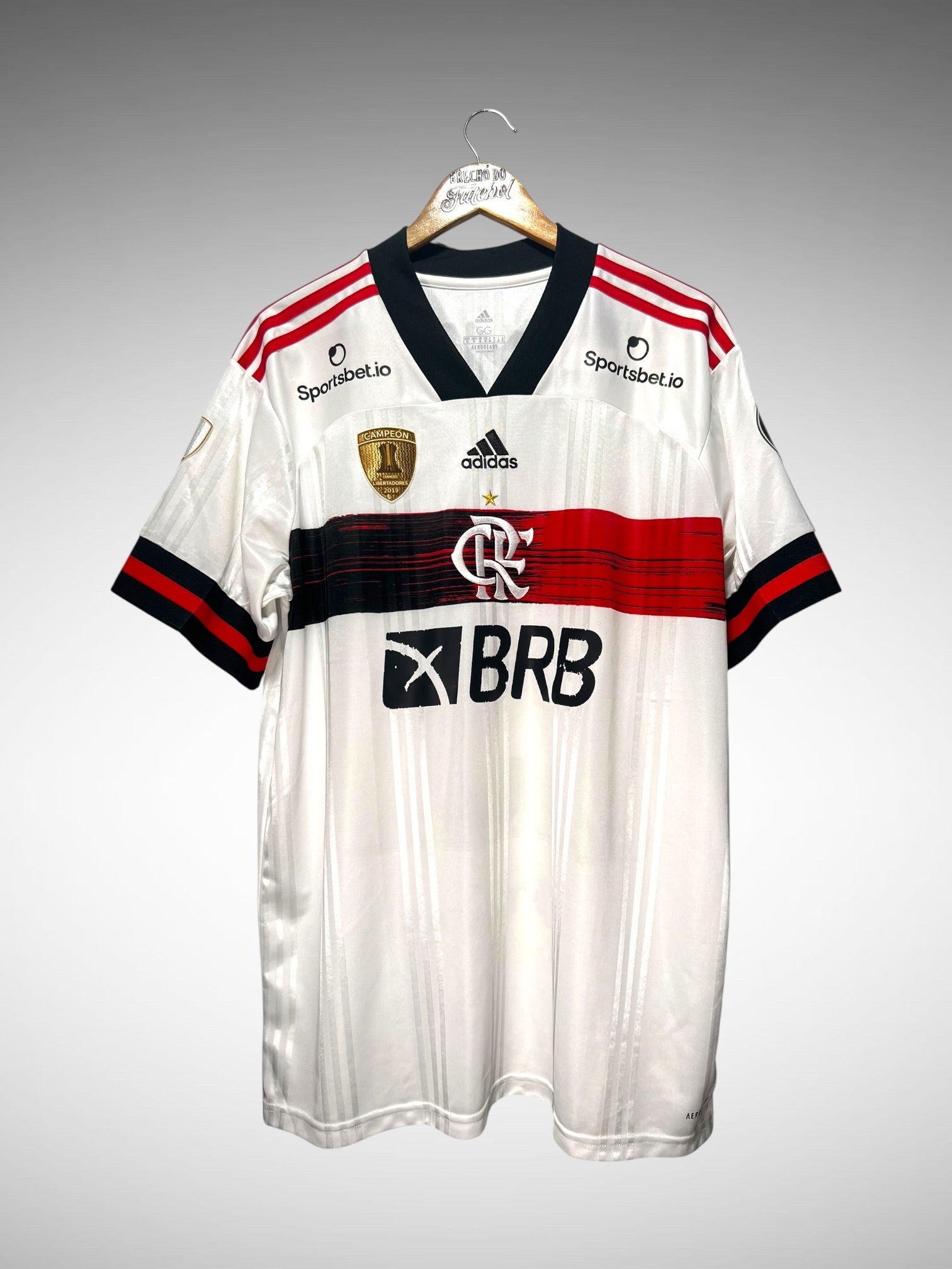 Flamengo 2020 Segunda Camisa Tam GG N 9 Gabriel B.