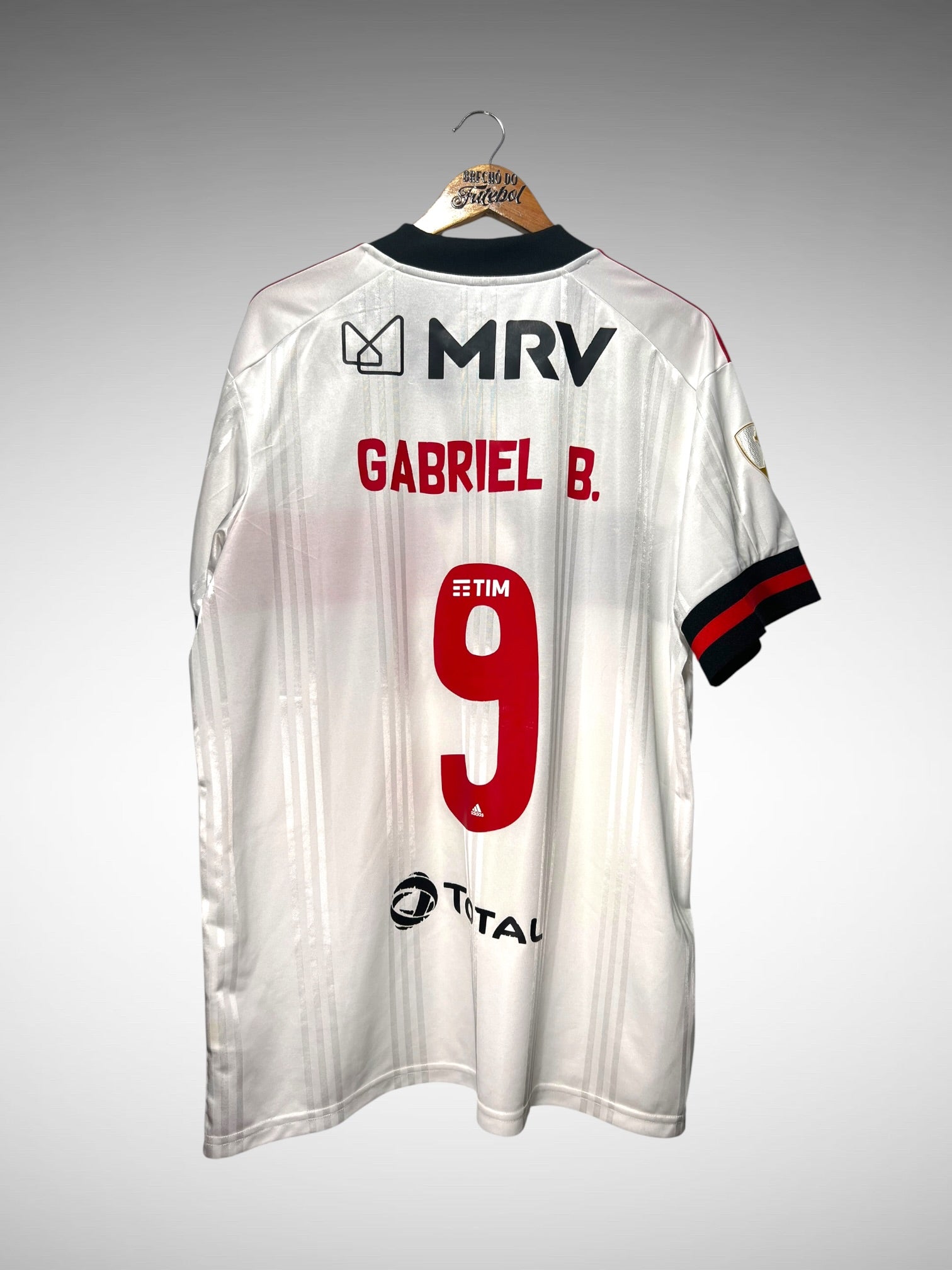 Flamengo 2020 Segunda Camisa Tam GG N 9 Gabriel B.