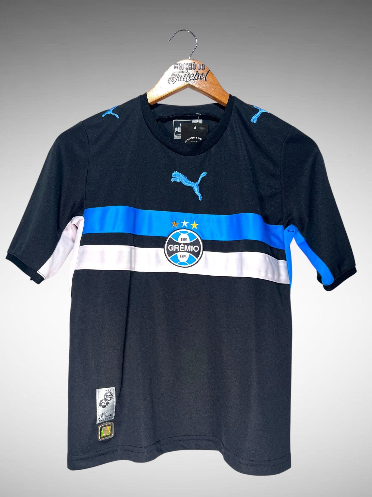 Grêmio 2007 Quarta Camisa Tam 12 anos Infantil.