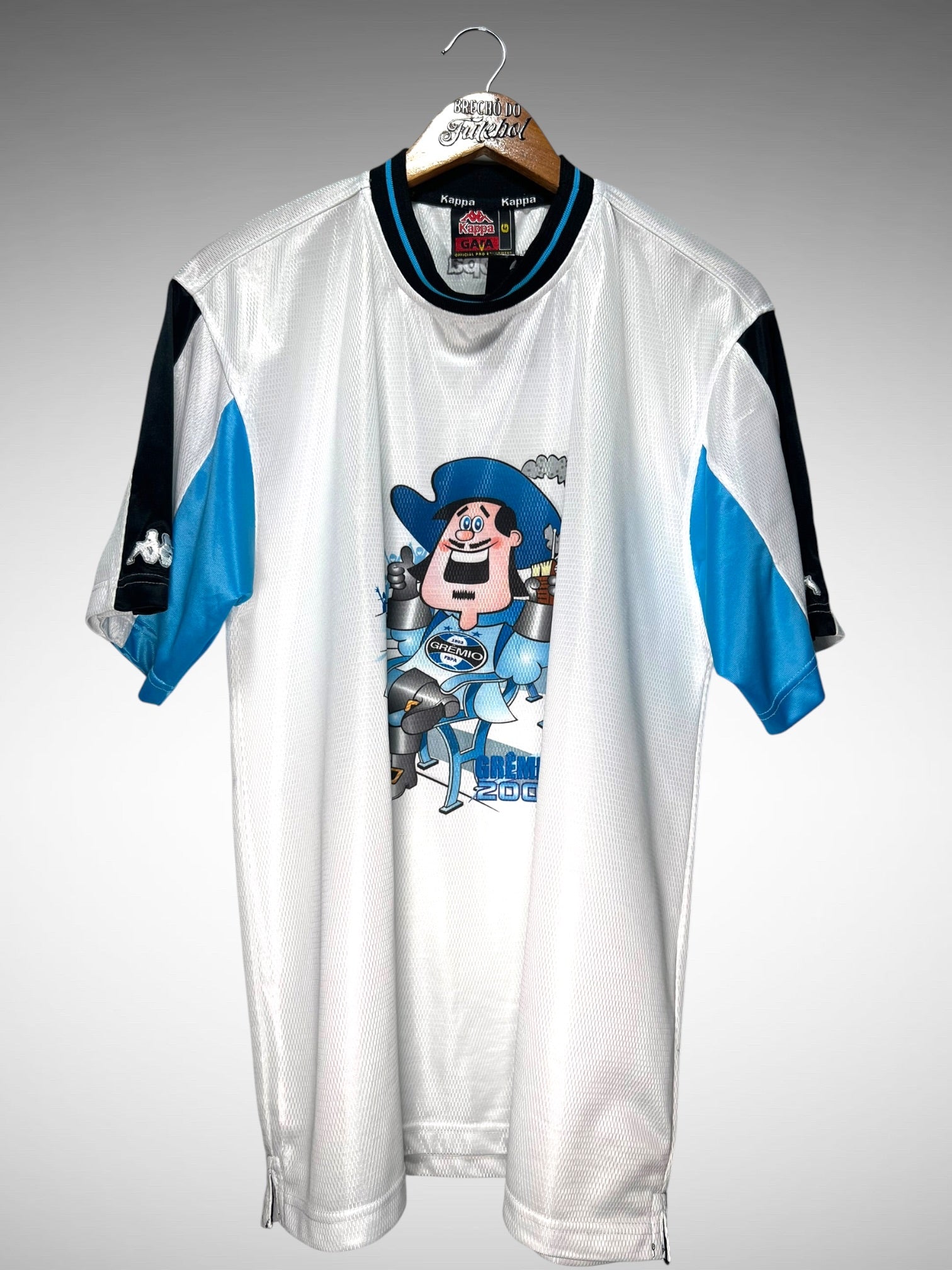 Grêmio 2001 Camisa Mosqueteiro Tam G.
