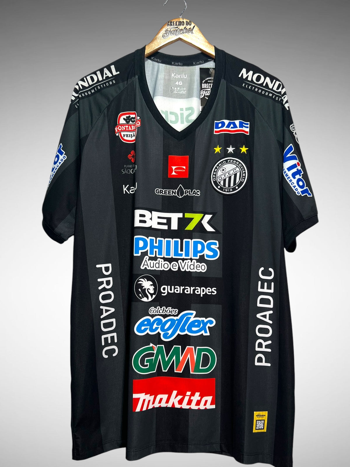 Operário Ferroviário 2024 Terceira Camisa Tam 4G N 10.