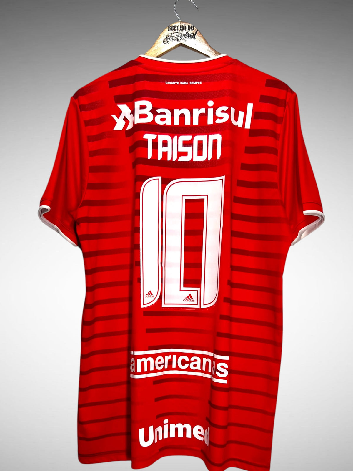 Internacional 2021 Primeira Camisa Tam G N 10 Taison.