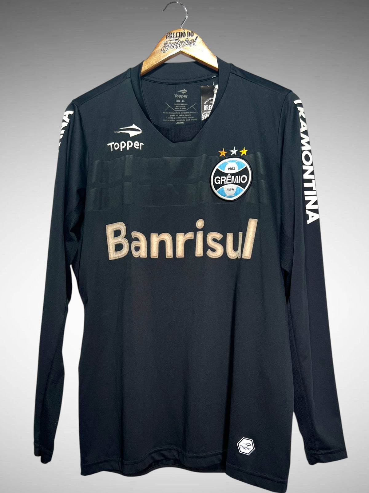 Grêmio 2012 Terceira Camisa Tam GG N 7 Mangas Longas.