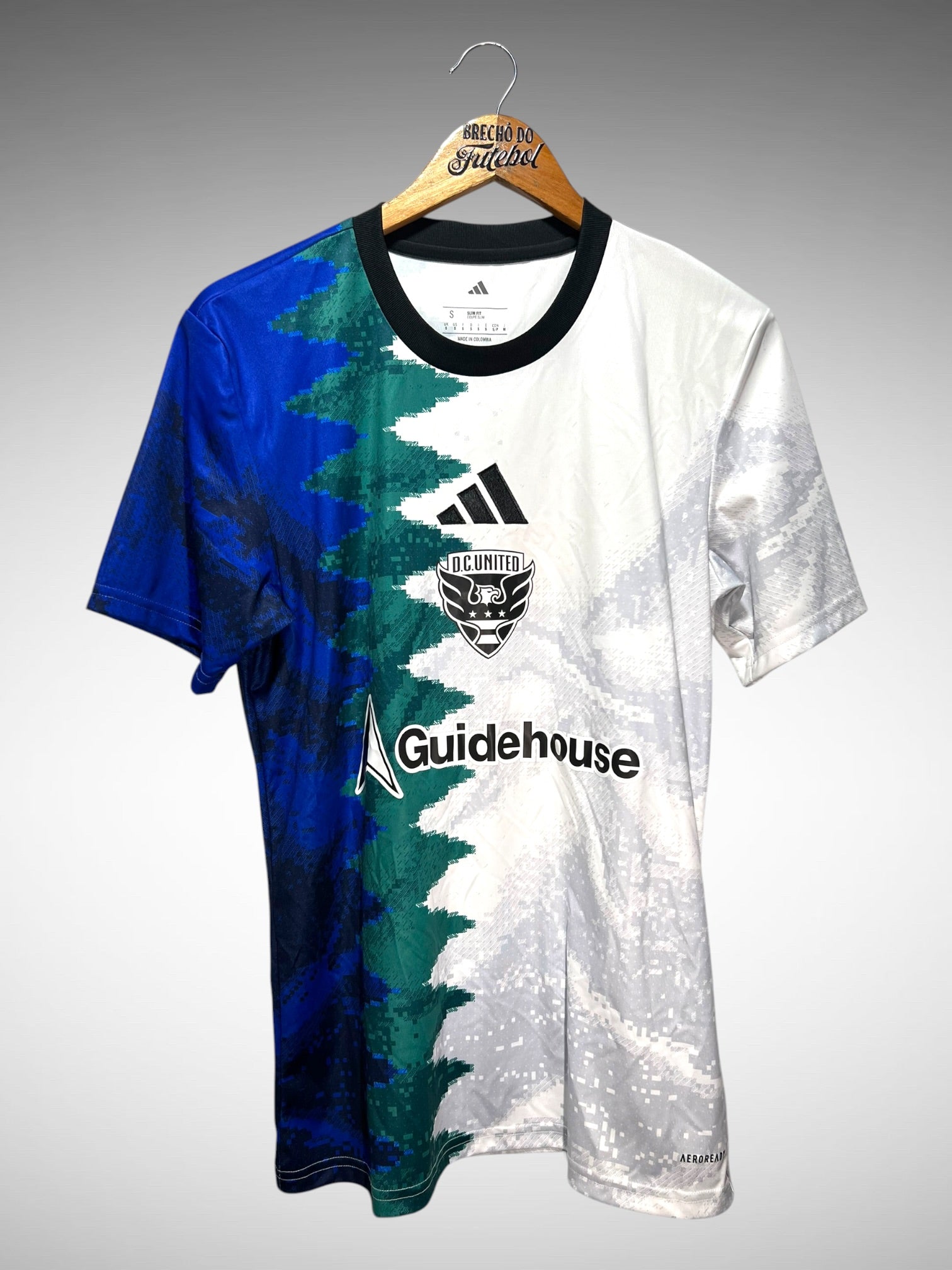 DC United 2025 Camisa Pré-Jogo Tam P.