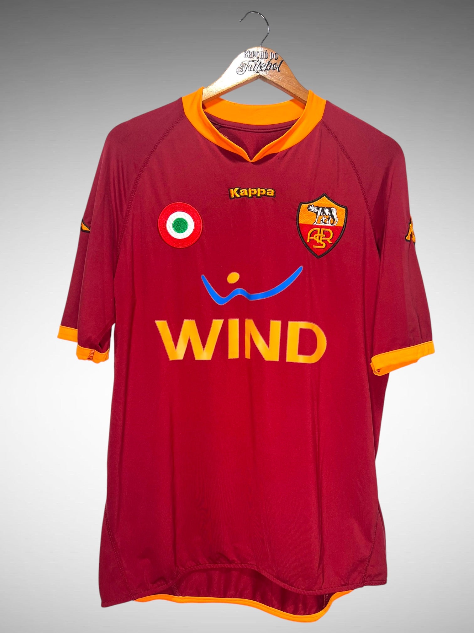 Roma 2007 Primeira Camisa Tam M N 3 Cicinho.