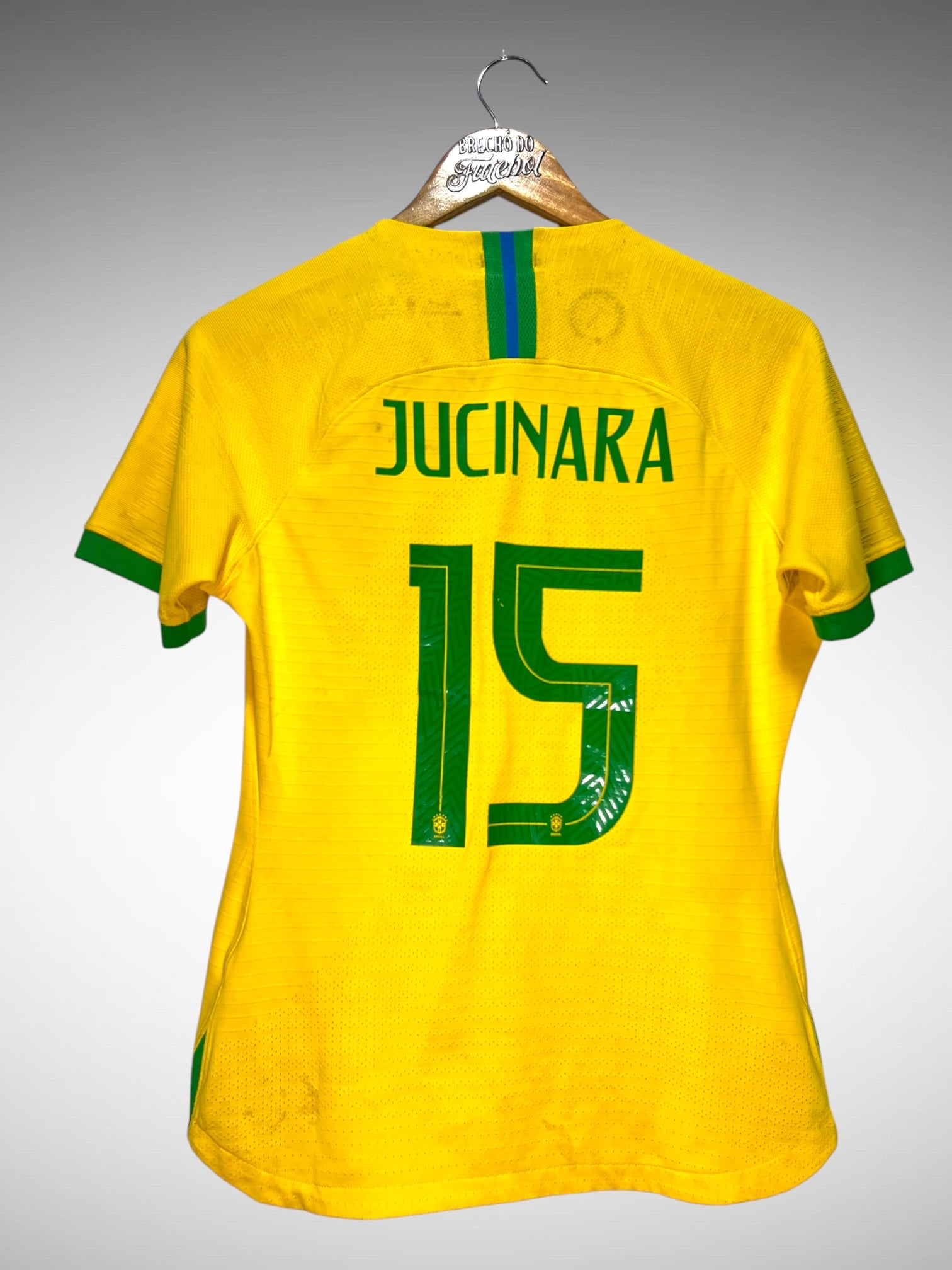Brasil 2020 Primeira Camisa Tam M Feminino N 15 Jucinara.