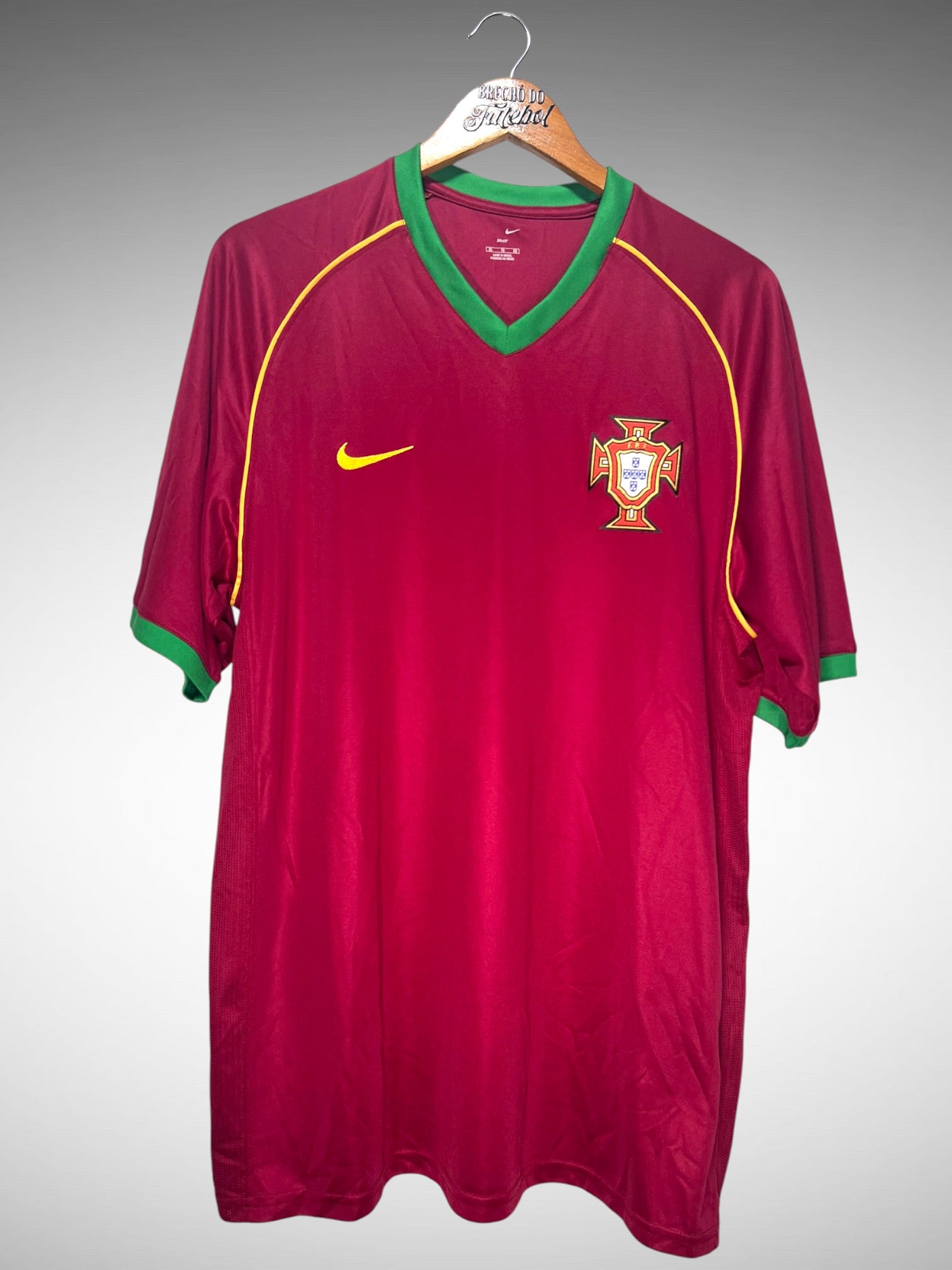Portugal 2006 Primeira Camisa Tam GG N 9.