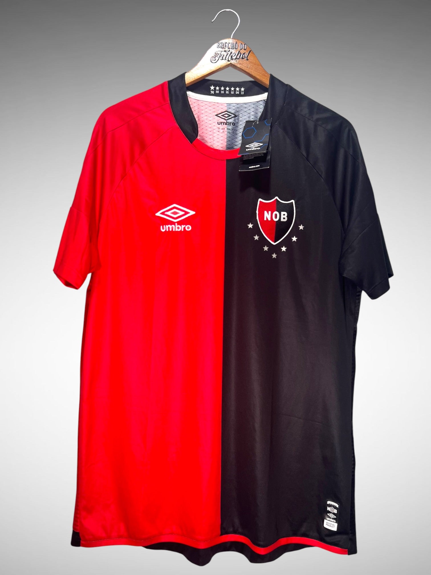 Newell's Old Boys 2018 Primeira Camisa Tam GG.