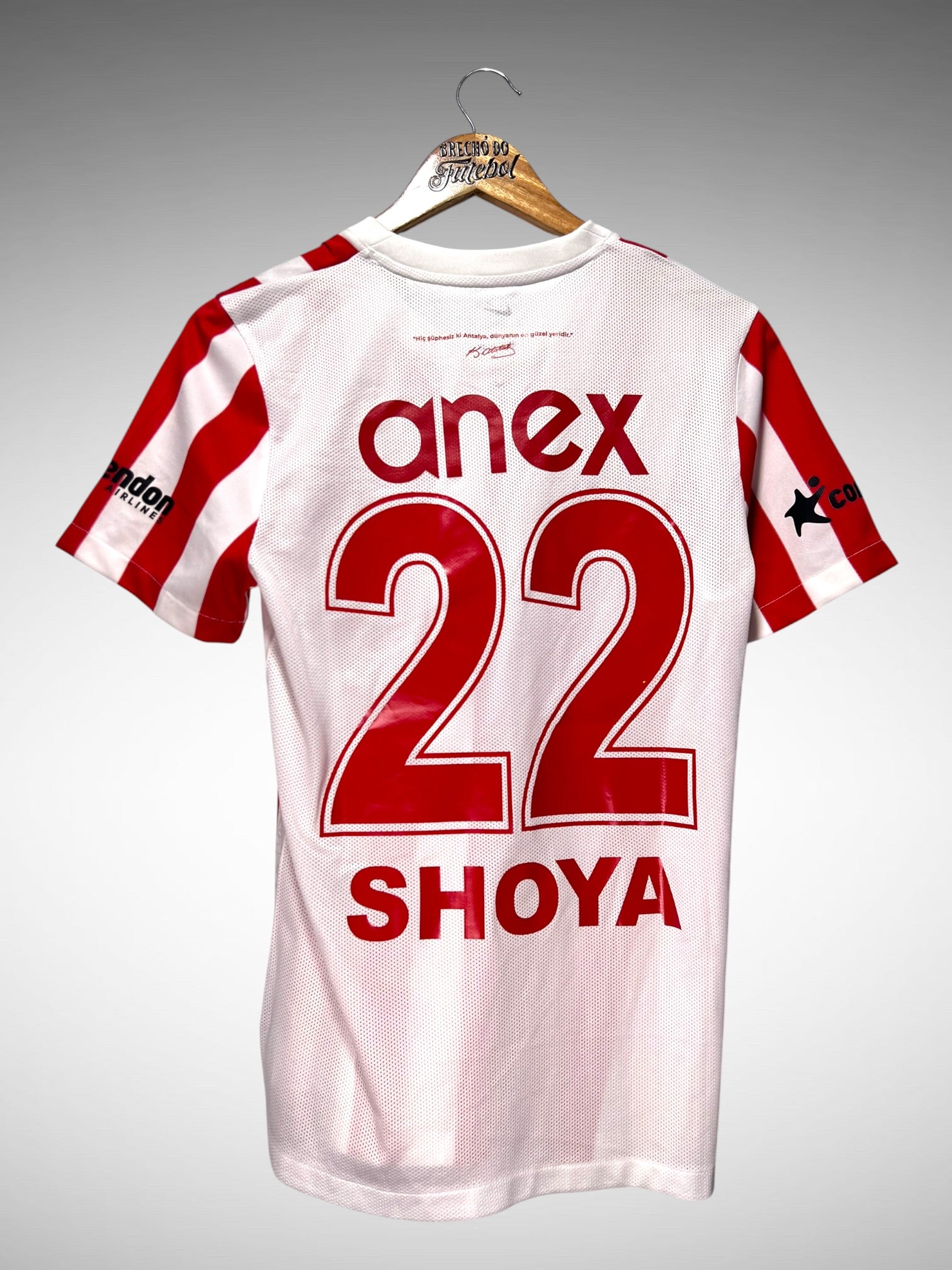 Antalyaspor 2022 Primeira Camisa Tam P N 22 Shoya.