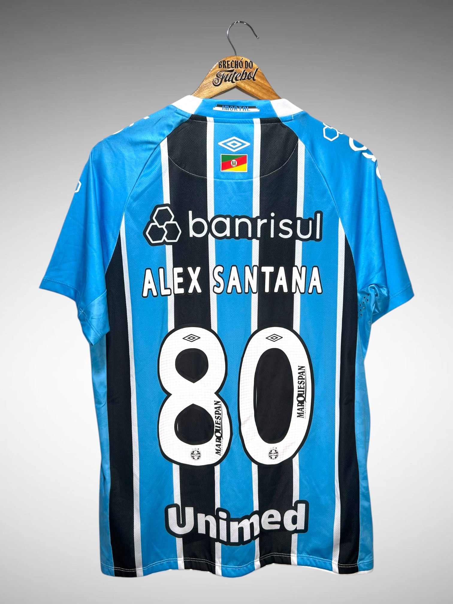 Grêmio 2025 Primeira Camisa Tam M N 80 Alex Santana.
