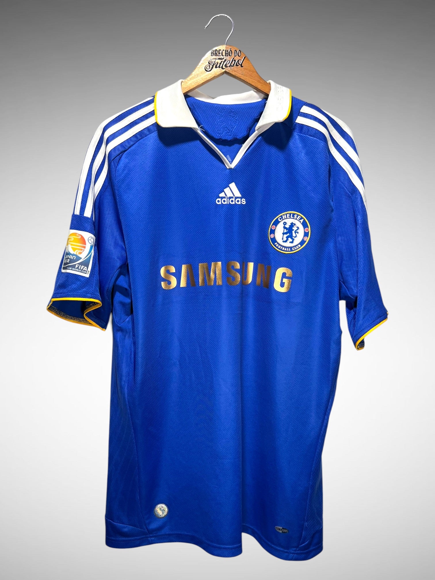 Chelsea 2008 Primeira Camisa Tam G N 8 Lampard.
