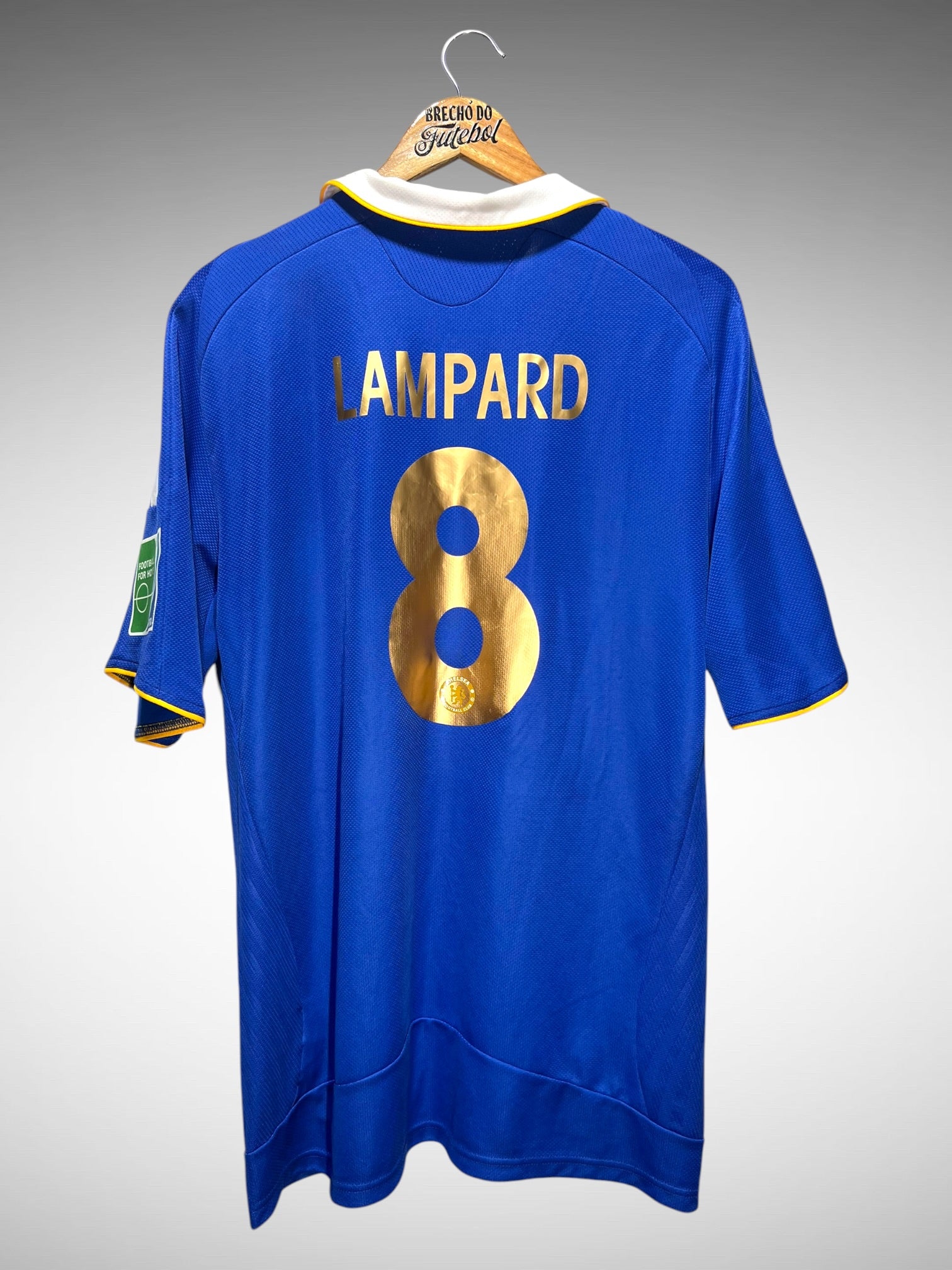 Chelsea 2008 Primeira Camisa Tam G N 8 Lampard.