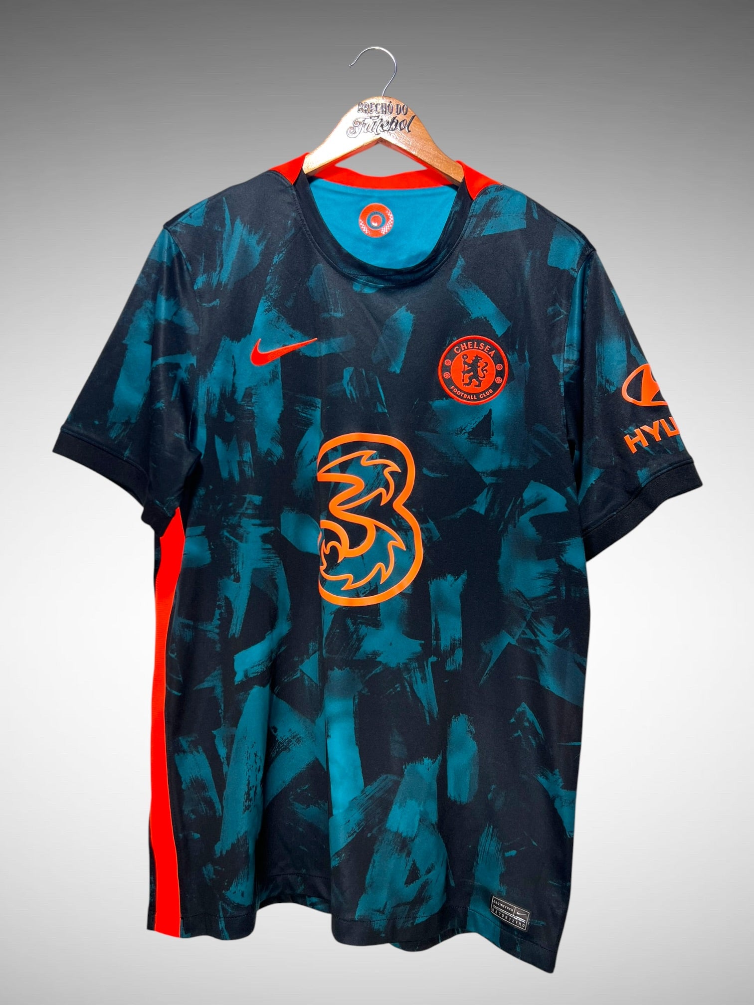 Chelsea 2021 Terceira Camisa Tam GG.