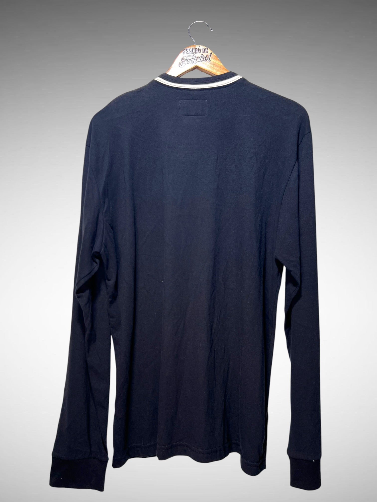 Itália Liga Retrô 1950's Camisa de Goleiro Tam GG Mangas Longas.
