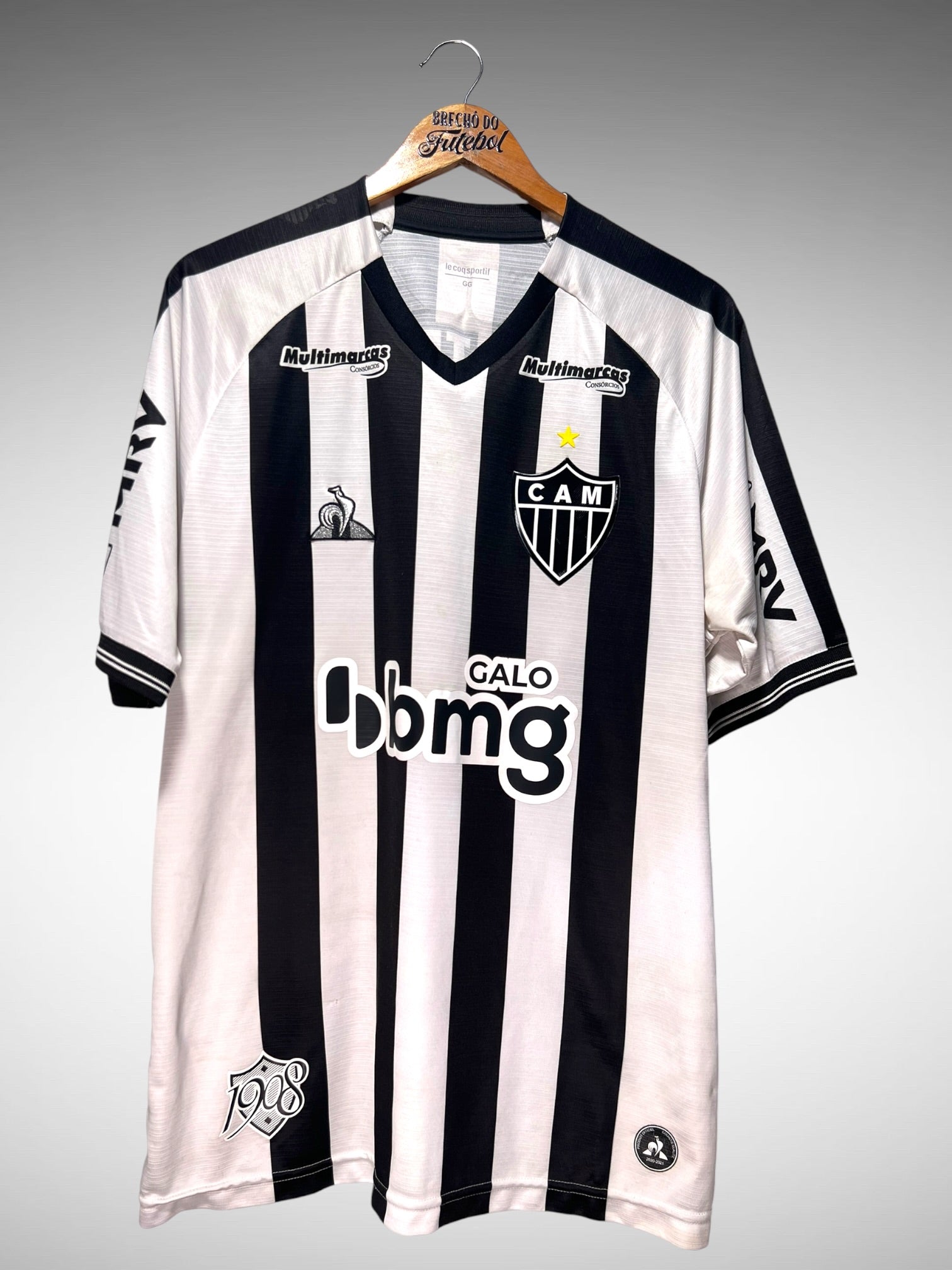 Atlético Mineiro 2020 Primeira Camisa Tam GG N 49 Ronaldinho.
