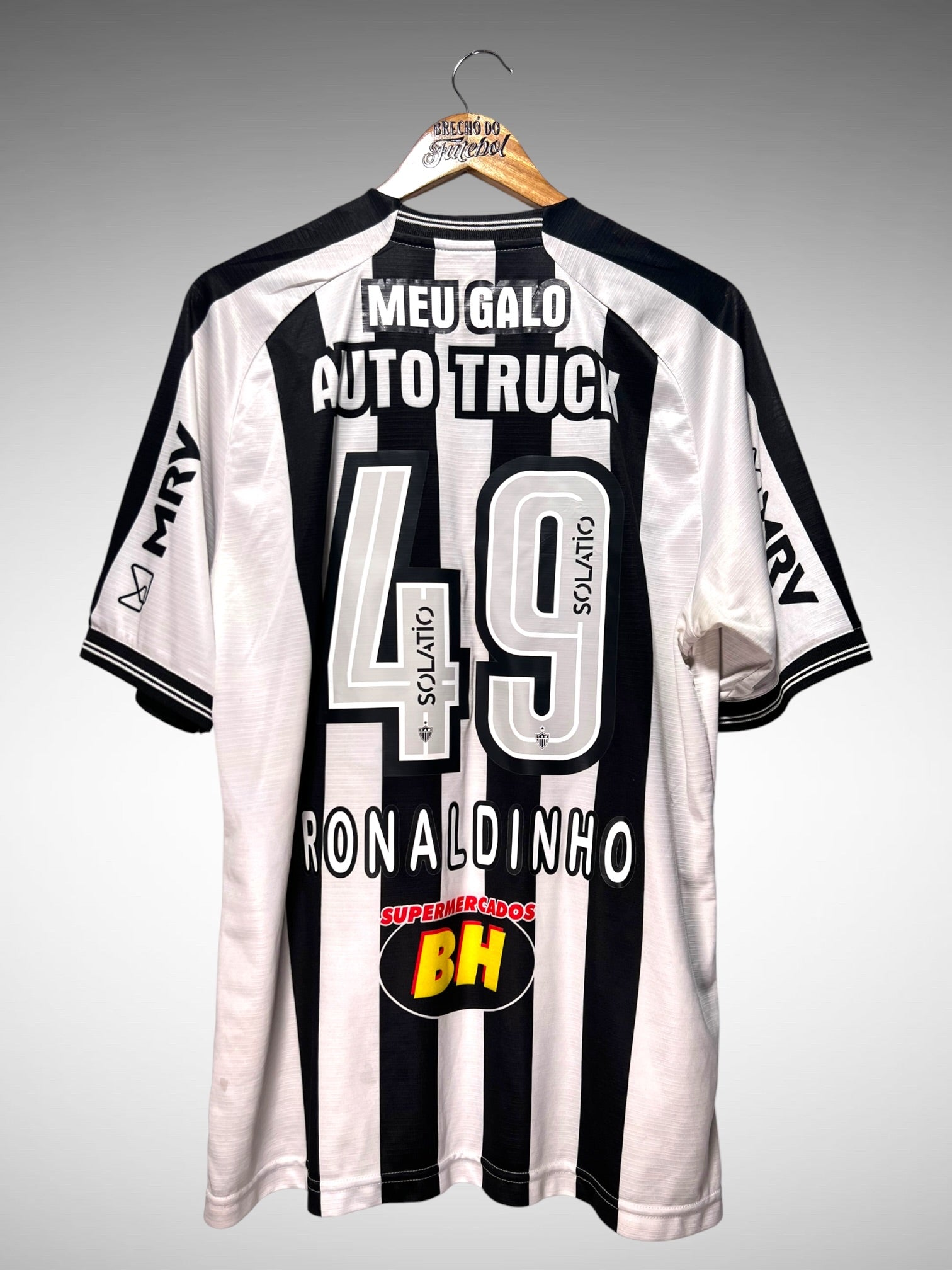 Atlético Mineiro 2020 Primeira Camisa Tam GG N 49 Ronaldinho.