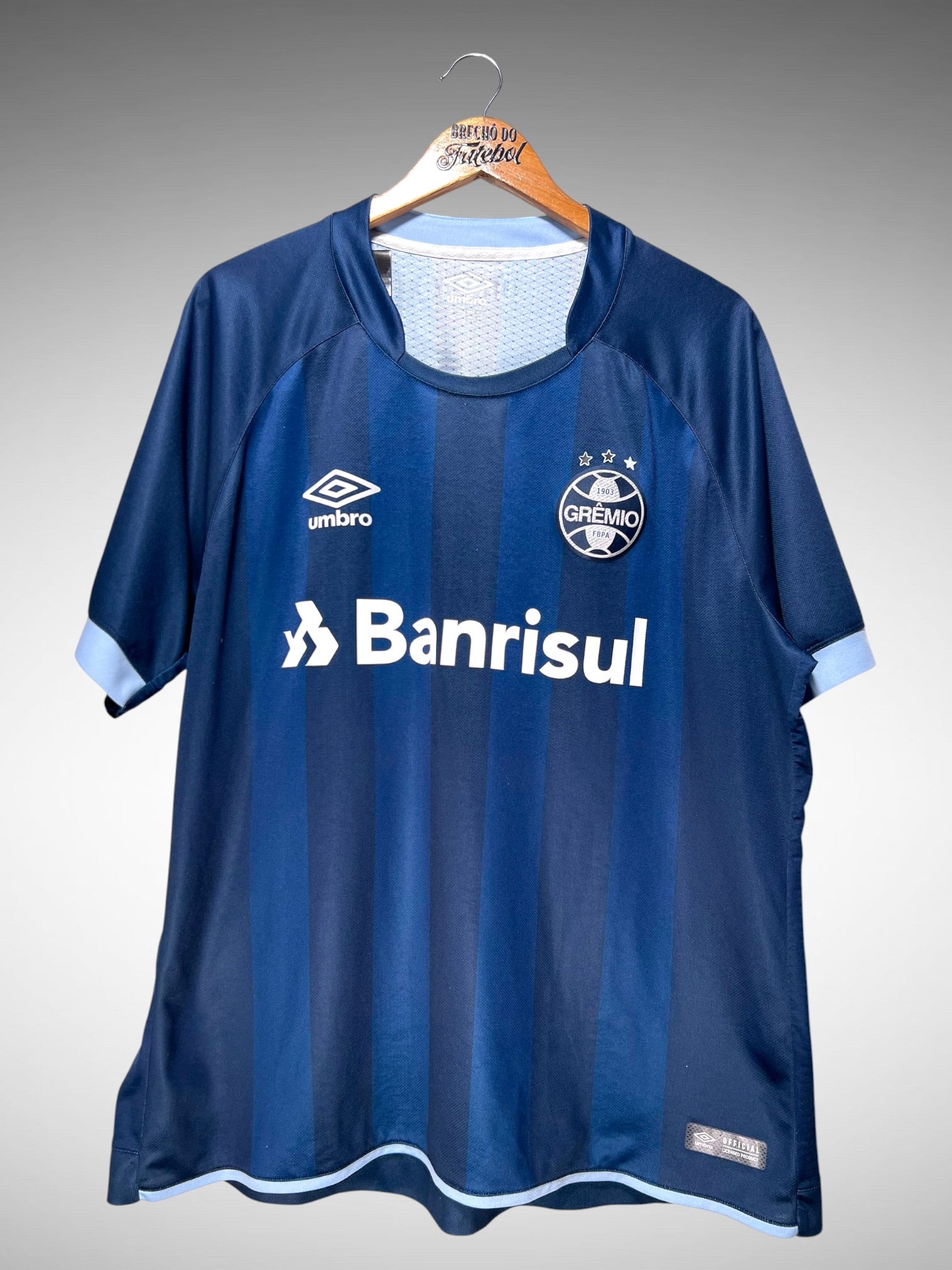 Grêmio 2017 Terceira Camisa Tam 3G.