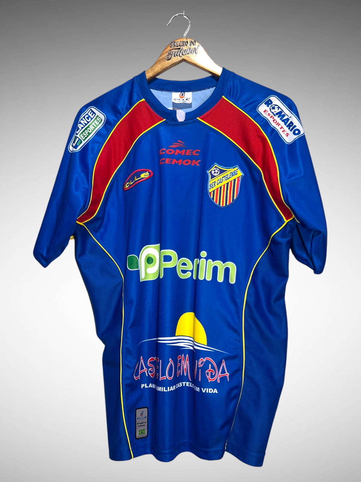 Castelense 2010 Primeira Camisa Tam G N 9.