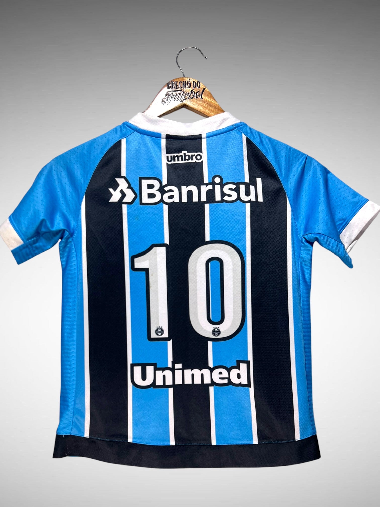Grêmio 2017 Primeira Camisa Tam 10 anos Infantil N 10.