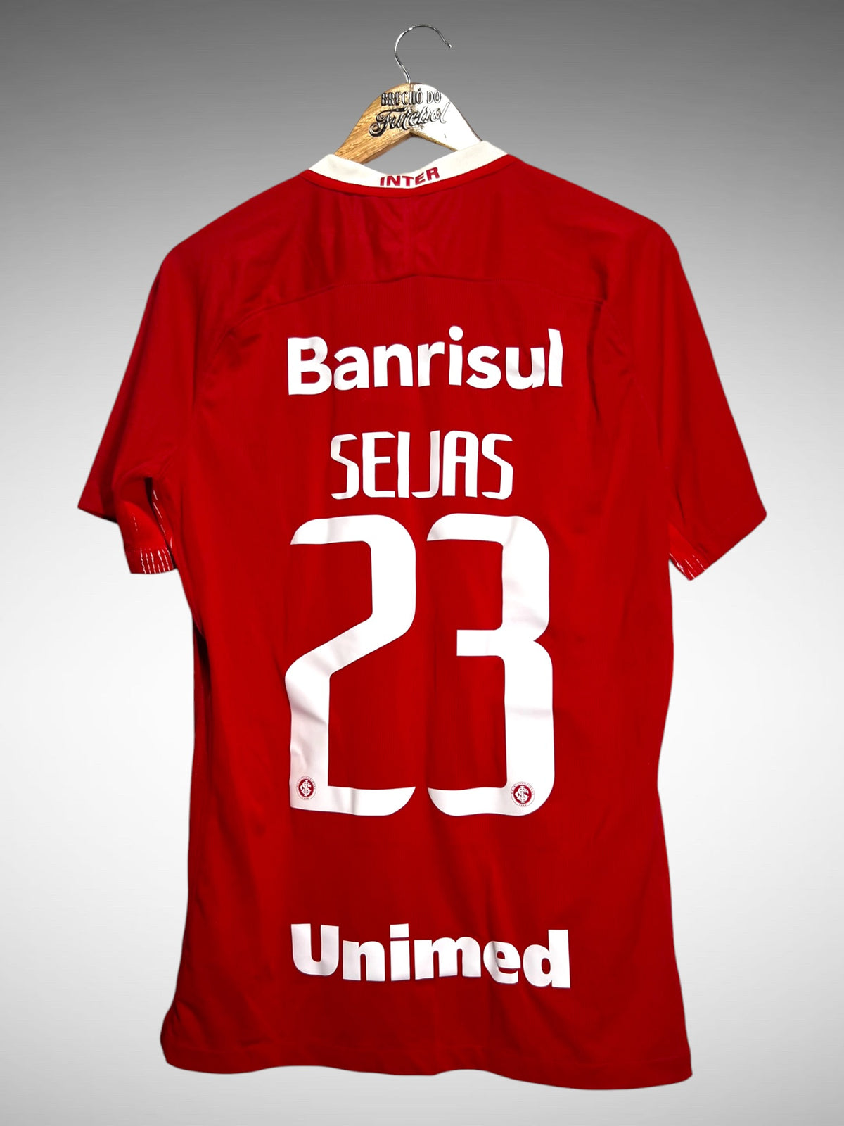 Internacional 2016 Primeira Camisa Tam G N 23 Seijas.