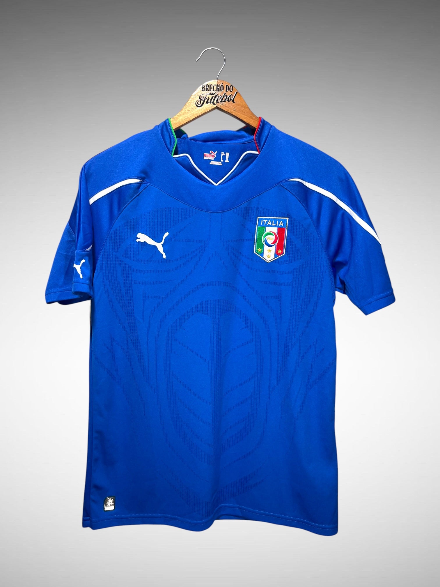 Itália 2010 Primeira Camisa Tam 16 anos Infantil.