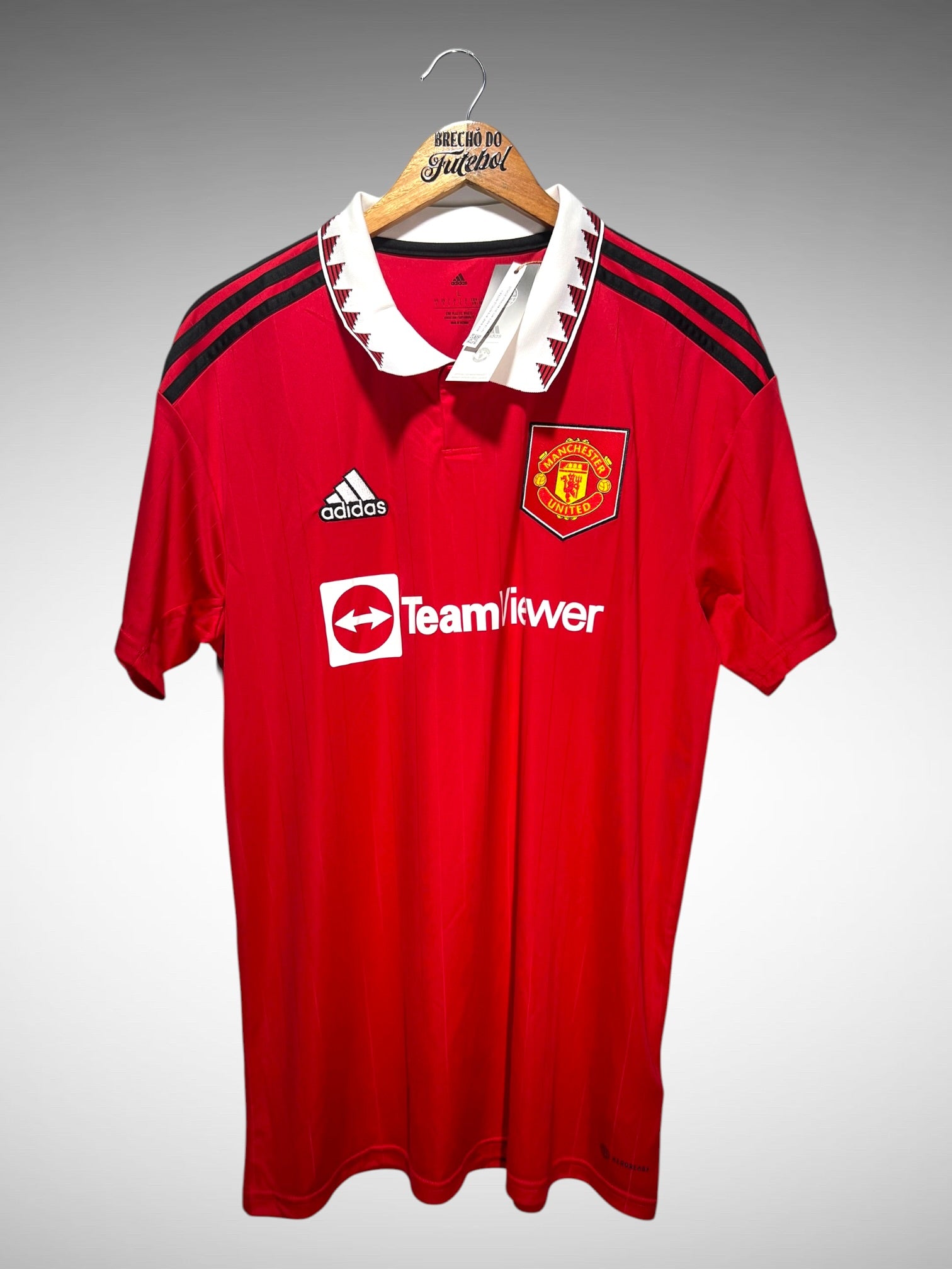 Manchester United 2022 Primeira Camisa Tam G.