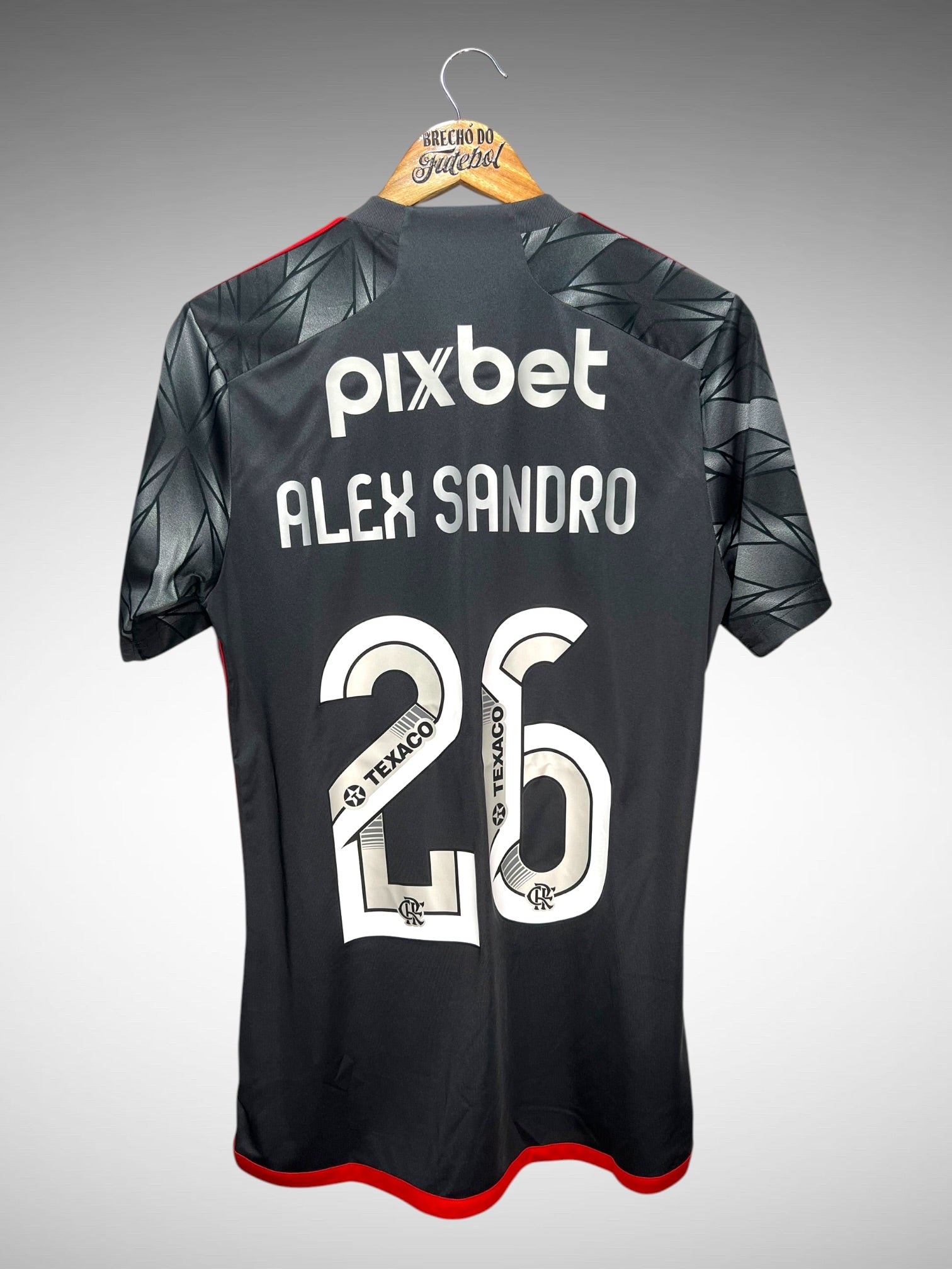 Flamengo 2024 Terceira Camisa Tam P N 26 Alex Sandro.