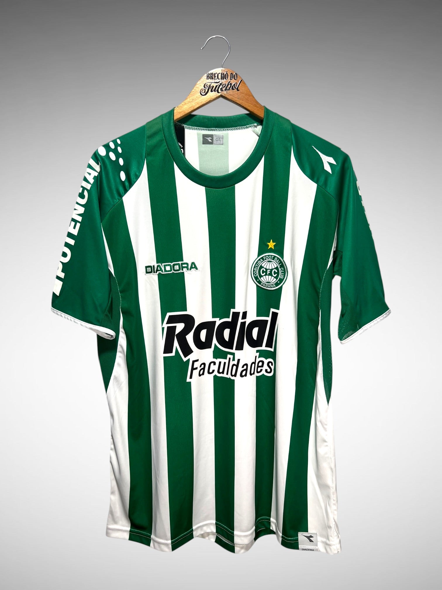 Coritiba 2006 Segunda Camisa Tam G N 10.