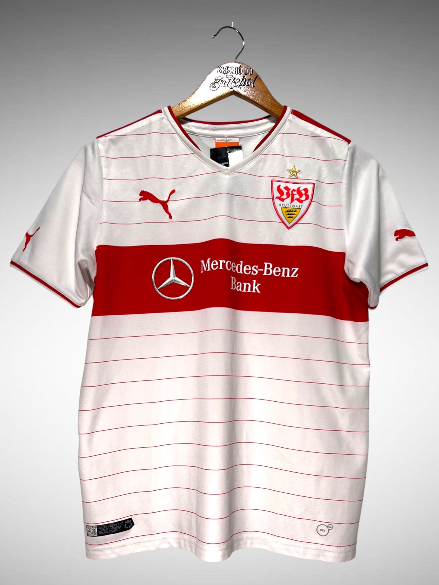 Stuttgart 2013 Primeira Camisa Tam 16 anos Infantil.