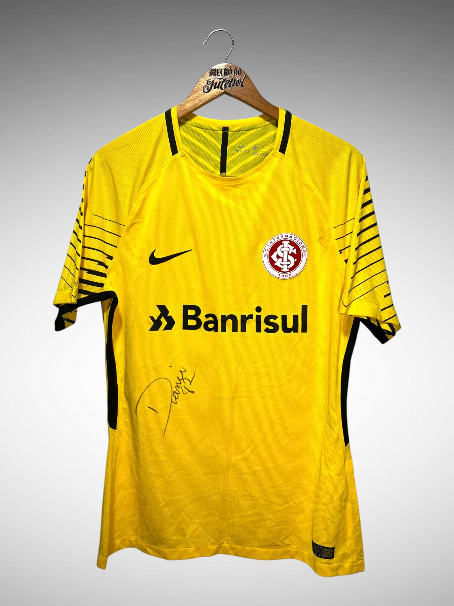 Internacional 2017 Camisa de Goleiro Tam G N 42 Daniel.
