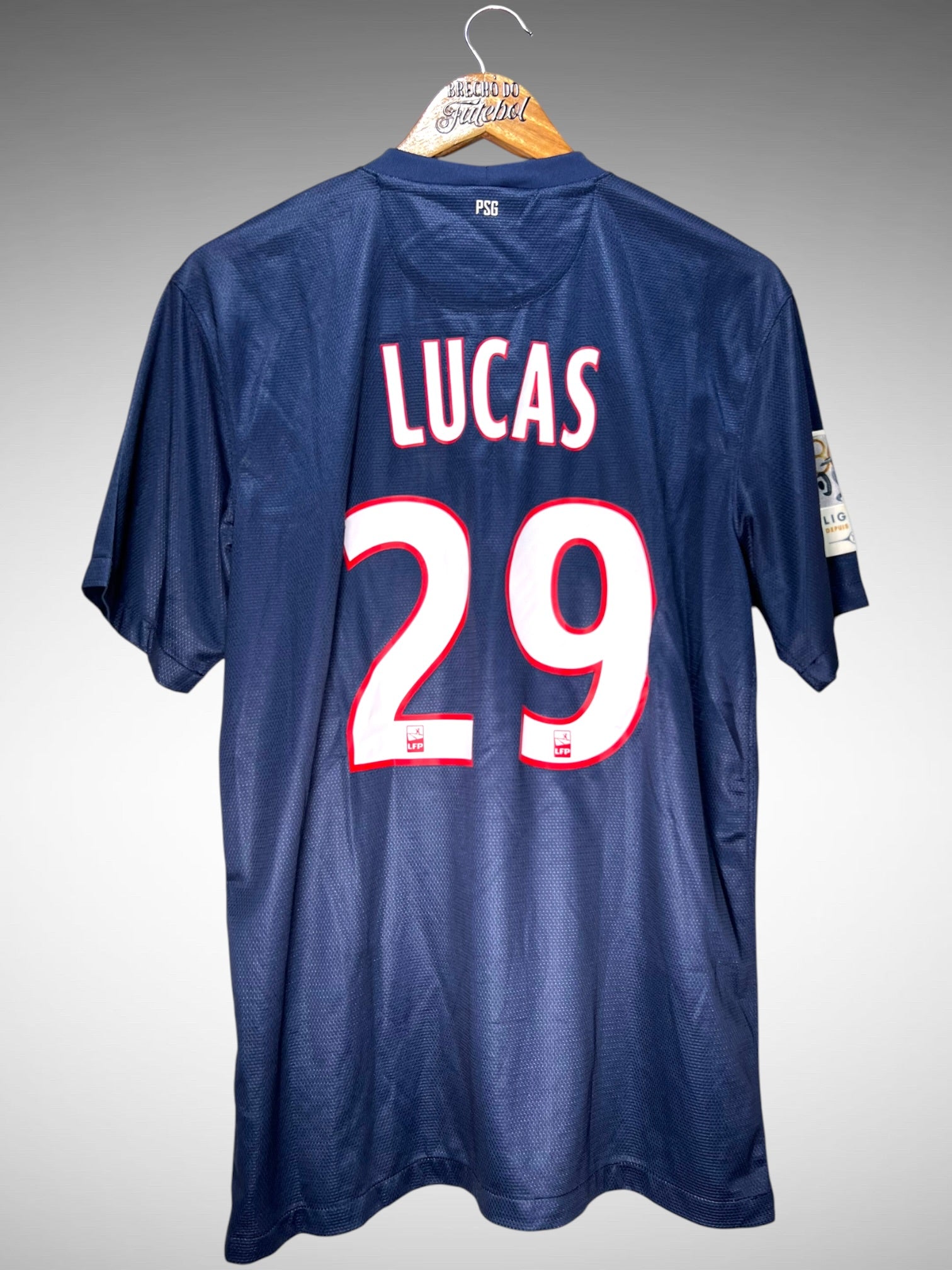 Paris Saint-Germain 2012 Primeira Camisa Tam M N 29 Lucas.