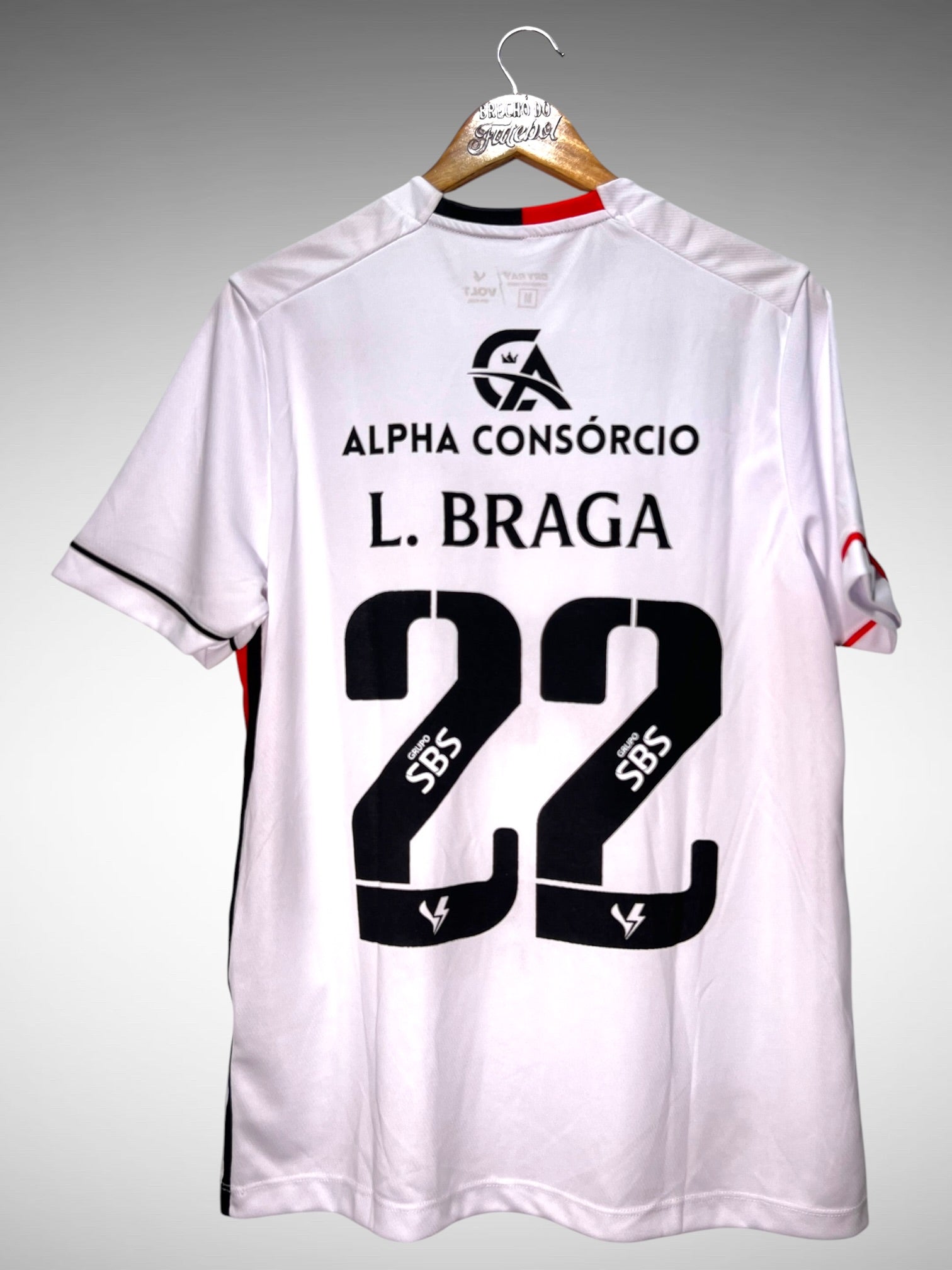 Vitória 2025 Segunda Camisa Tam M N 22 L. Braga.